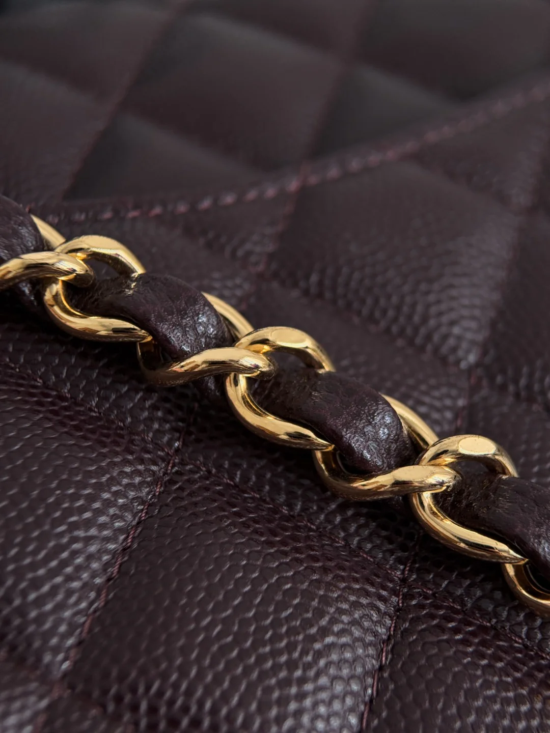 Chan cf25 chain shoulder bag