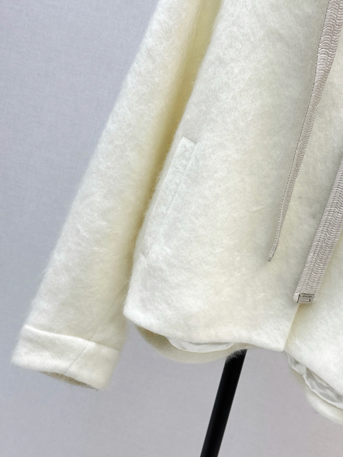 Max 26fw wool hooded jacket