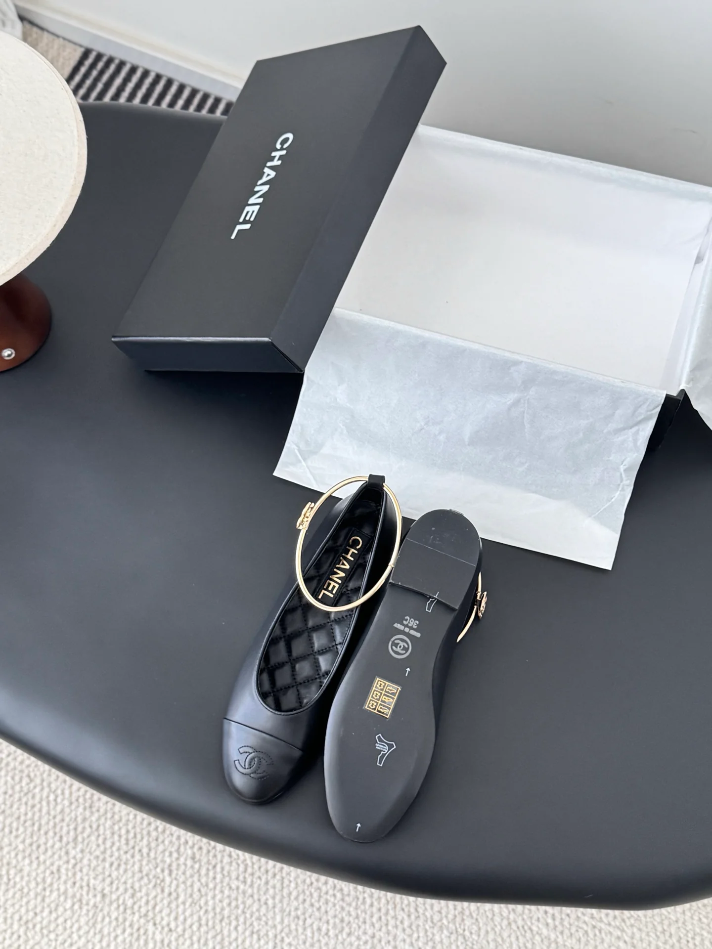 Chan 25fw mary jane flats
