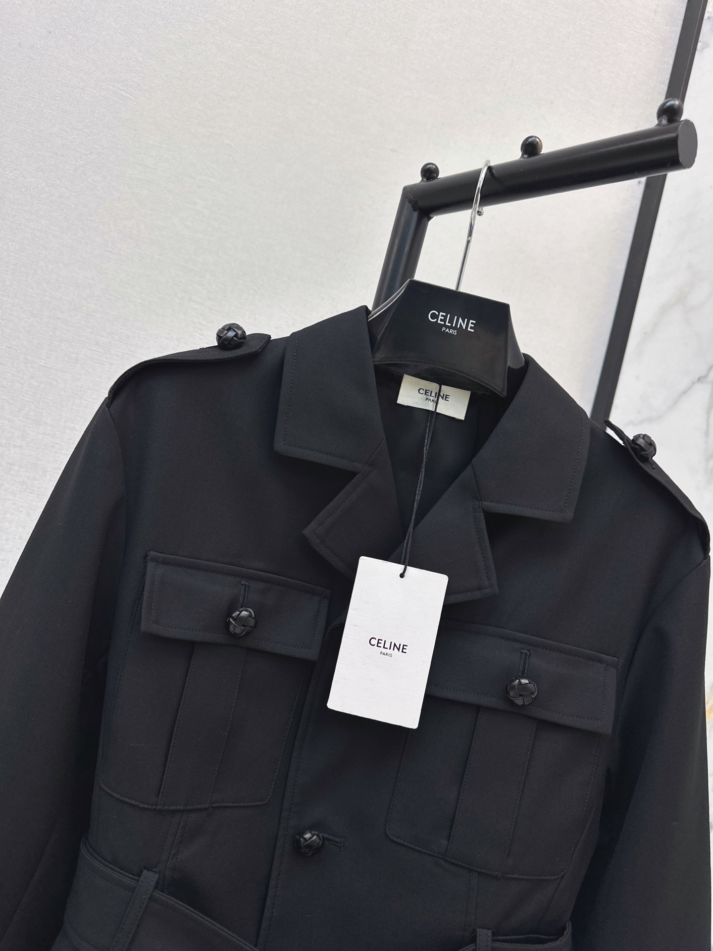 Celi 26fw belted jacket