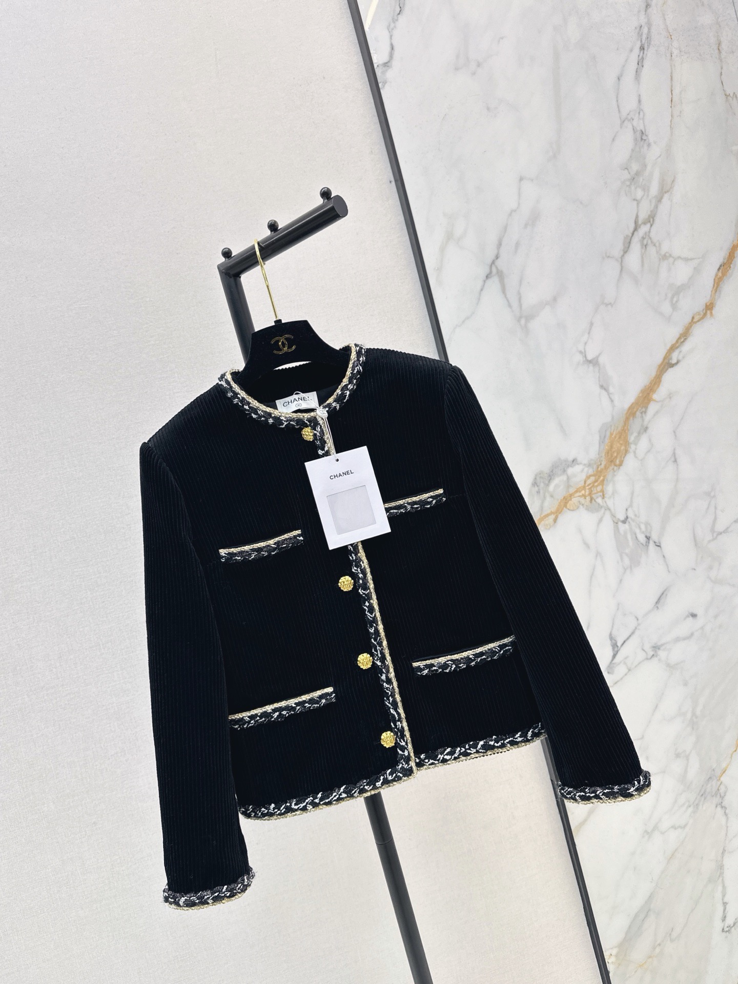 Chan 26fw velvet jacket