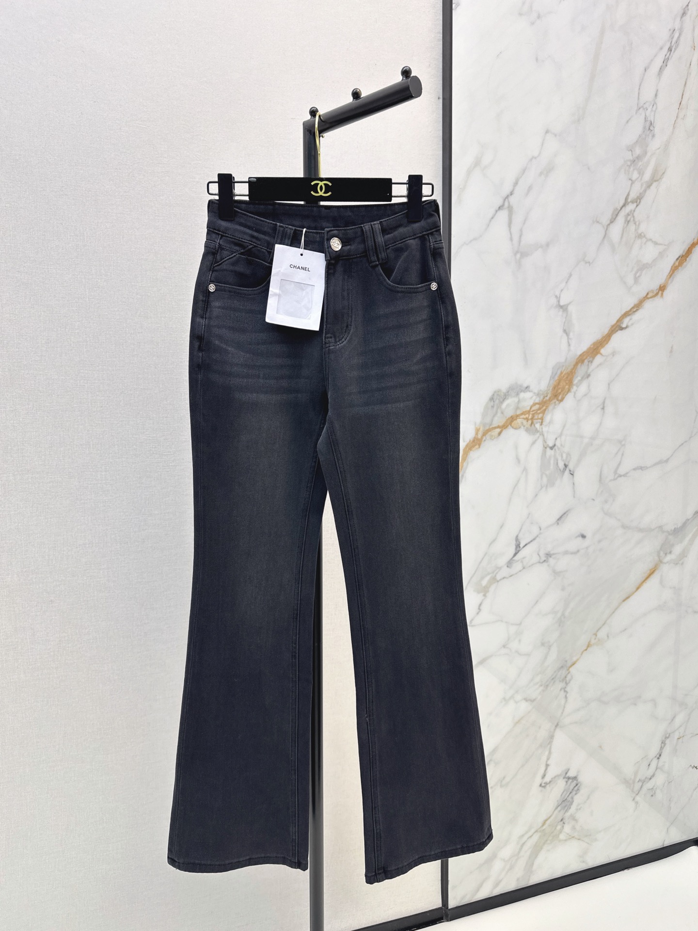 Chan 26fw slim-fit jeans