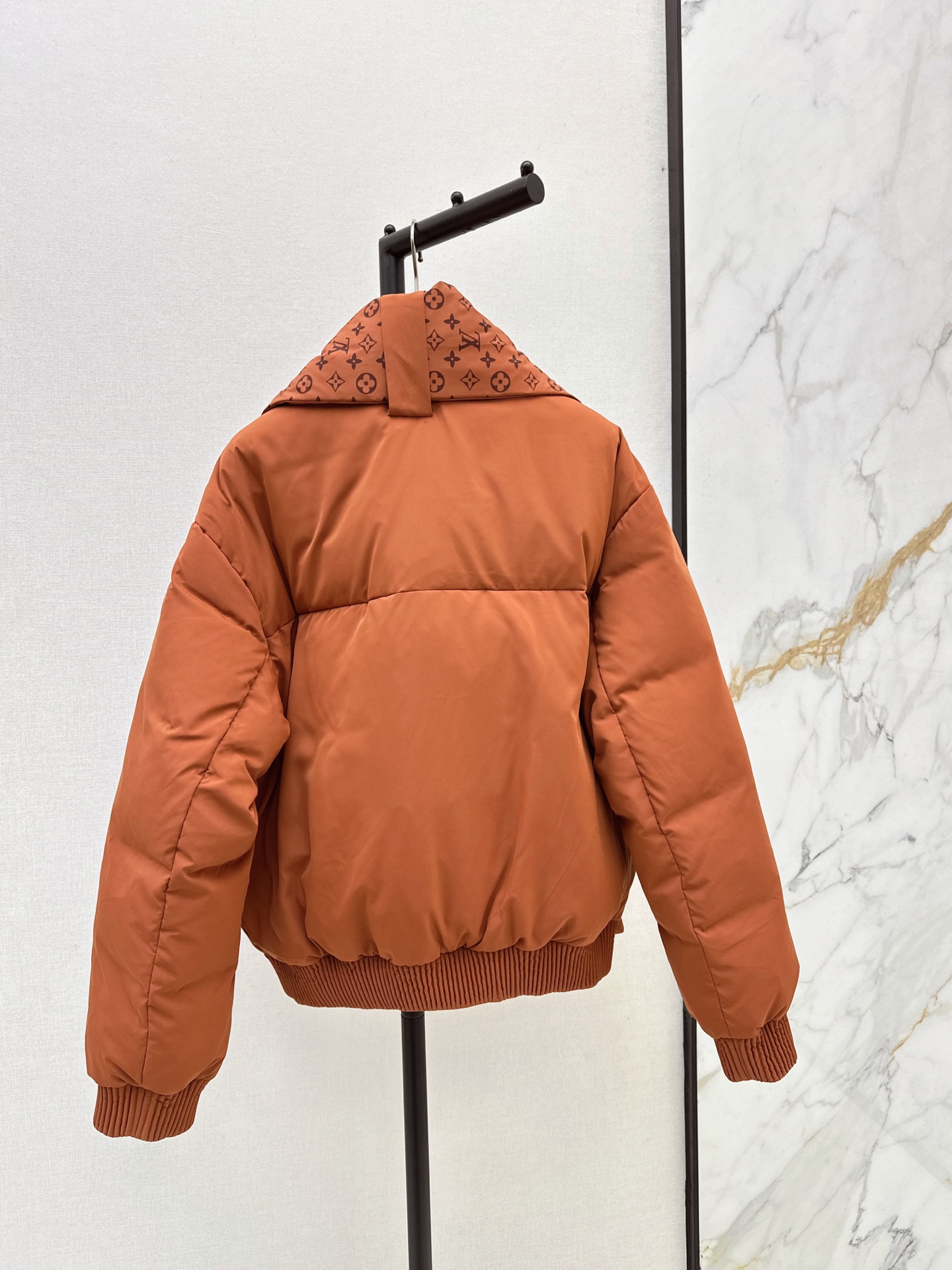 Loui 26fw print shawls down jacket sets