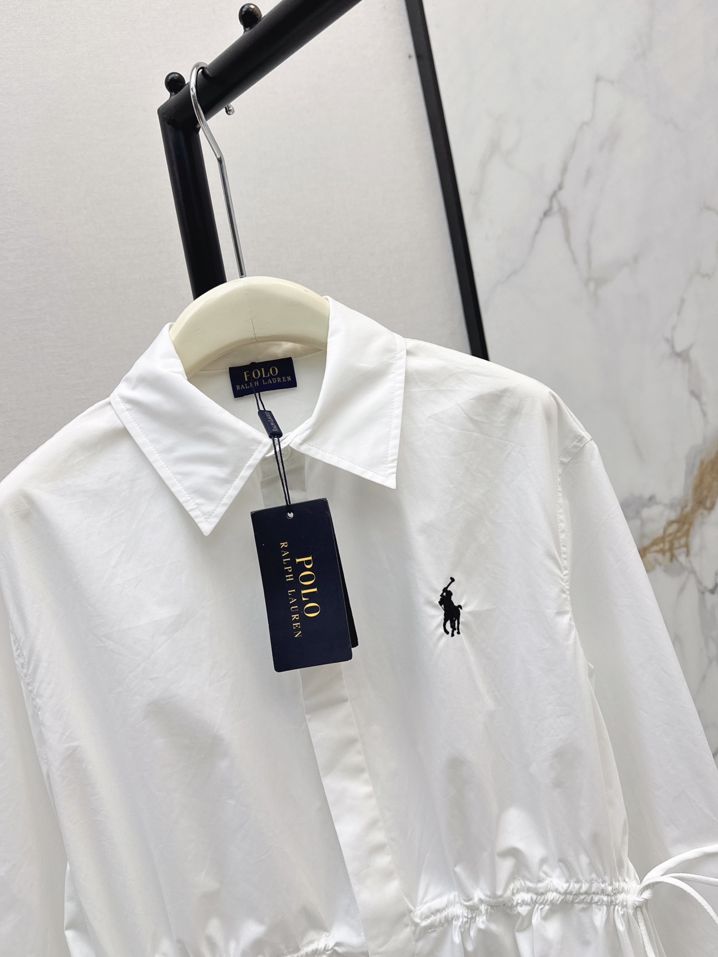 Ralp 26fw drawstring shirt dress