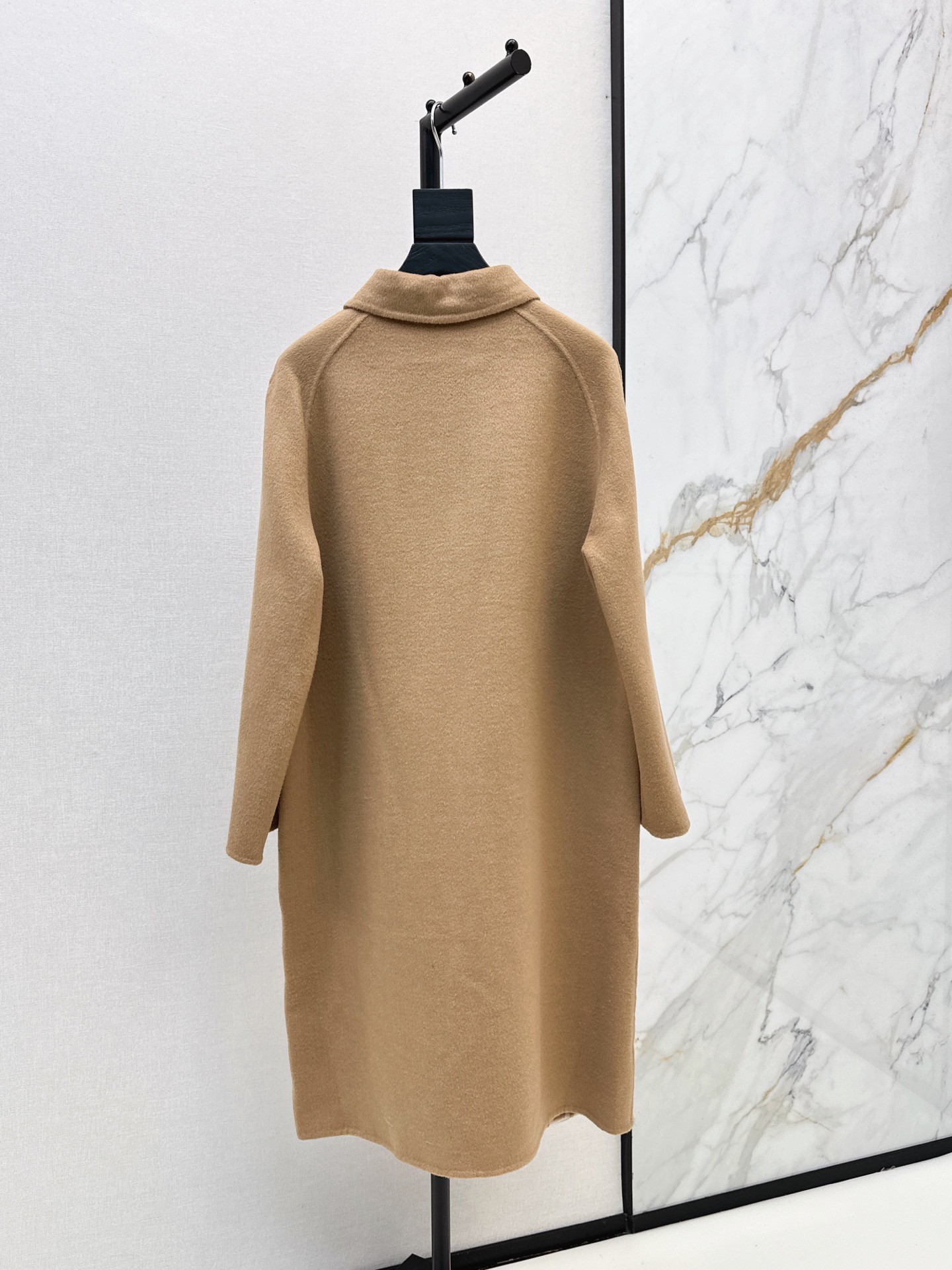 Her 26fw cashmere zip-up overcoats