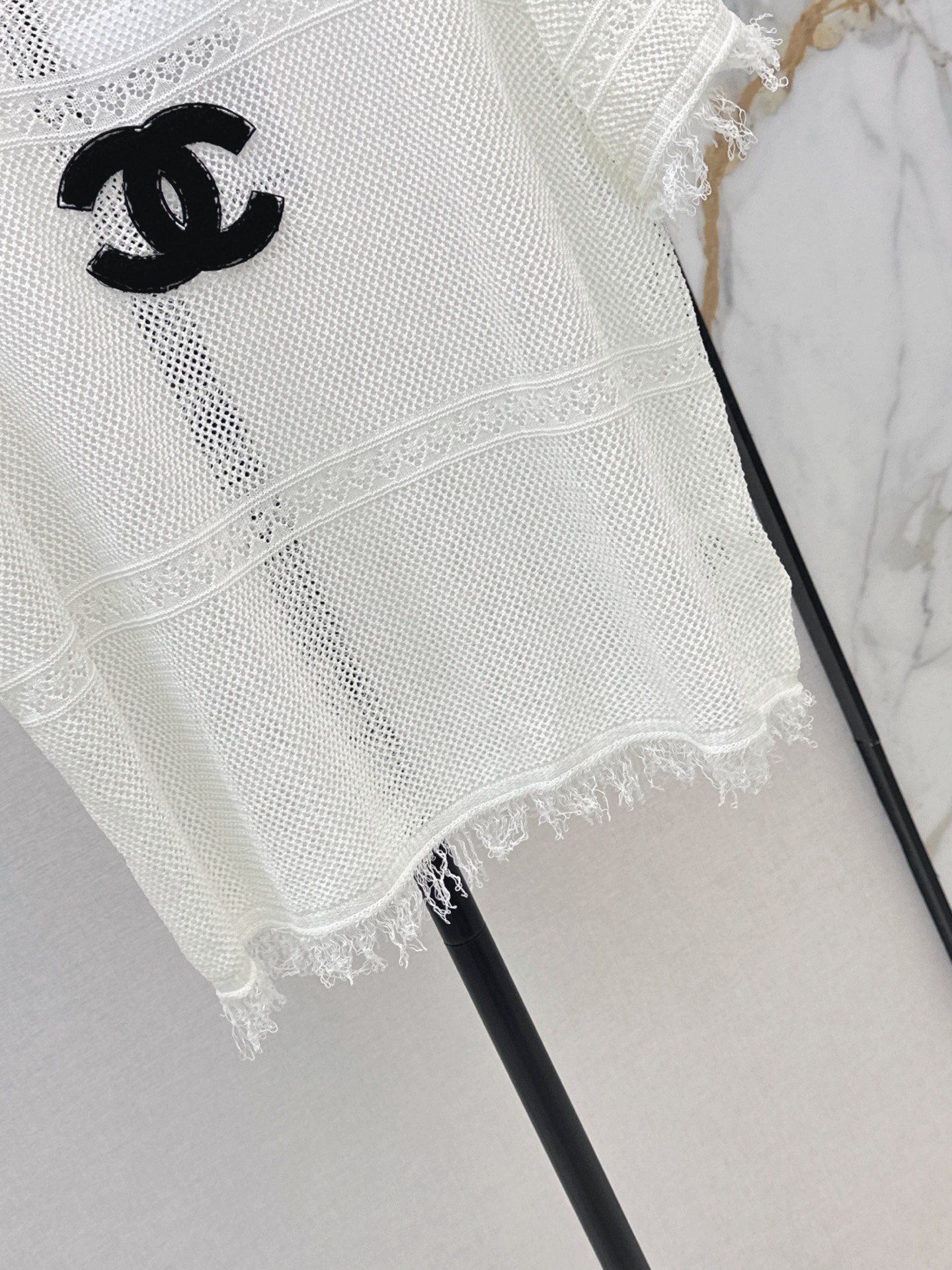 Chan 26fw hollow knitwear