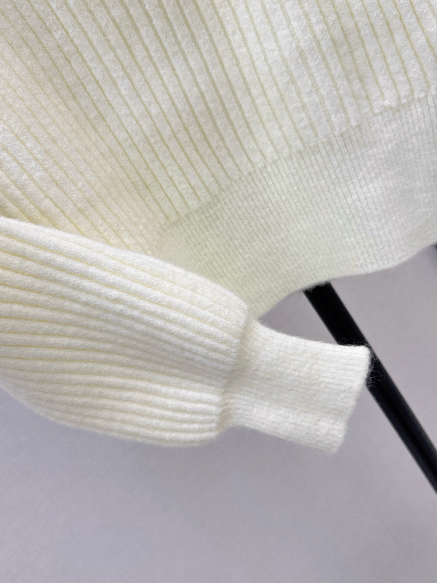 Miu 26fw 2in1 knit sweater