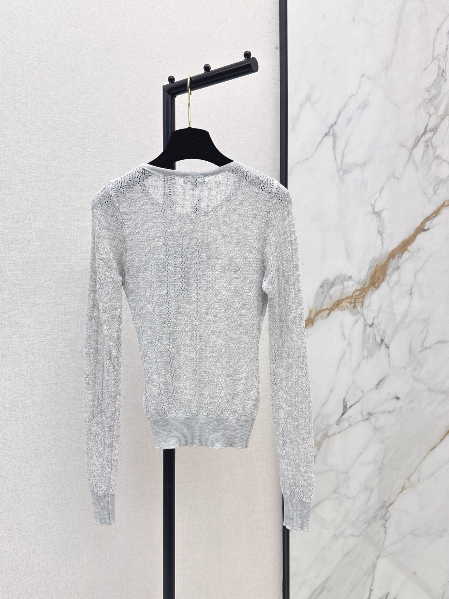 Chan 26fw slim-fit knitwear