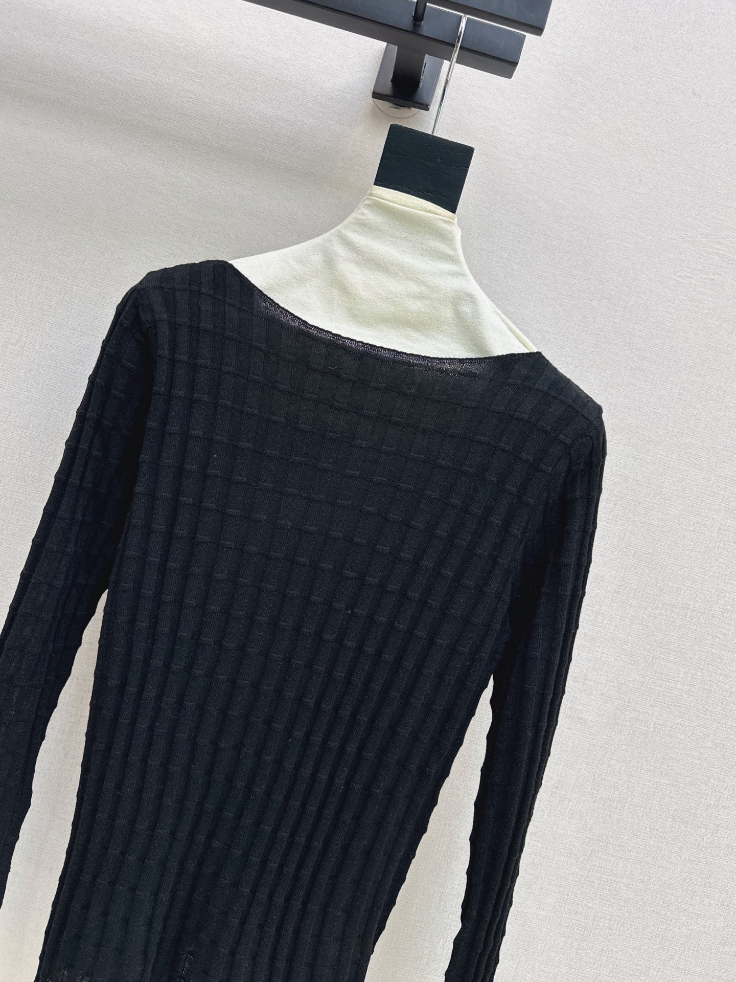 Brun 26fw slim-fit knitwear