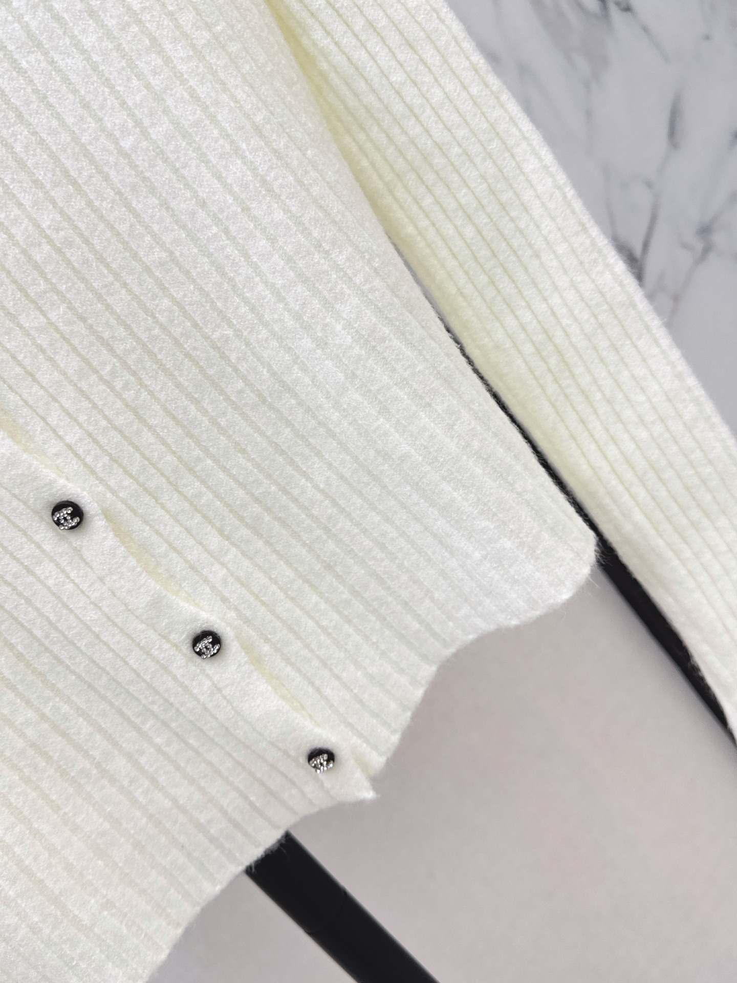 Chan 26fw slim-fit knit cardigan