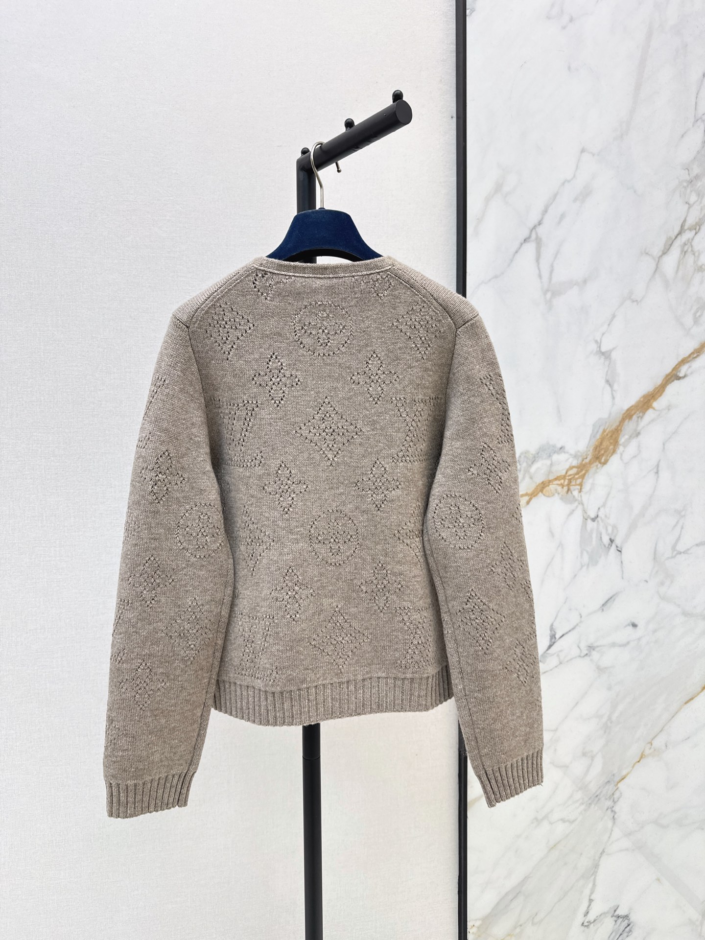 Loui 26fw hollow knit jacket