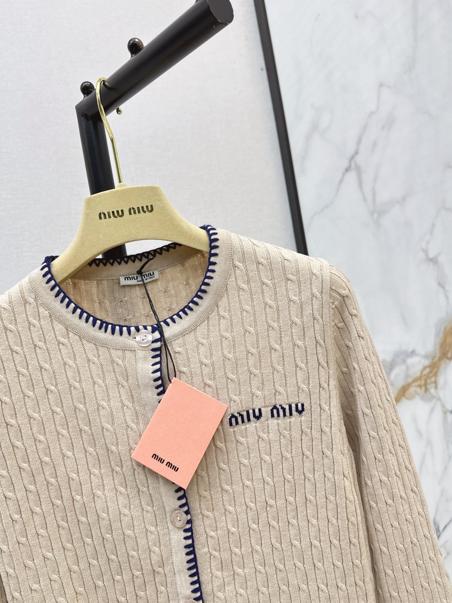 Miu 26fw knit cardigan