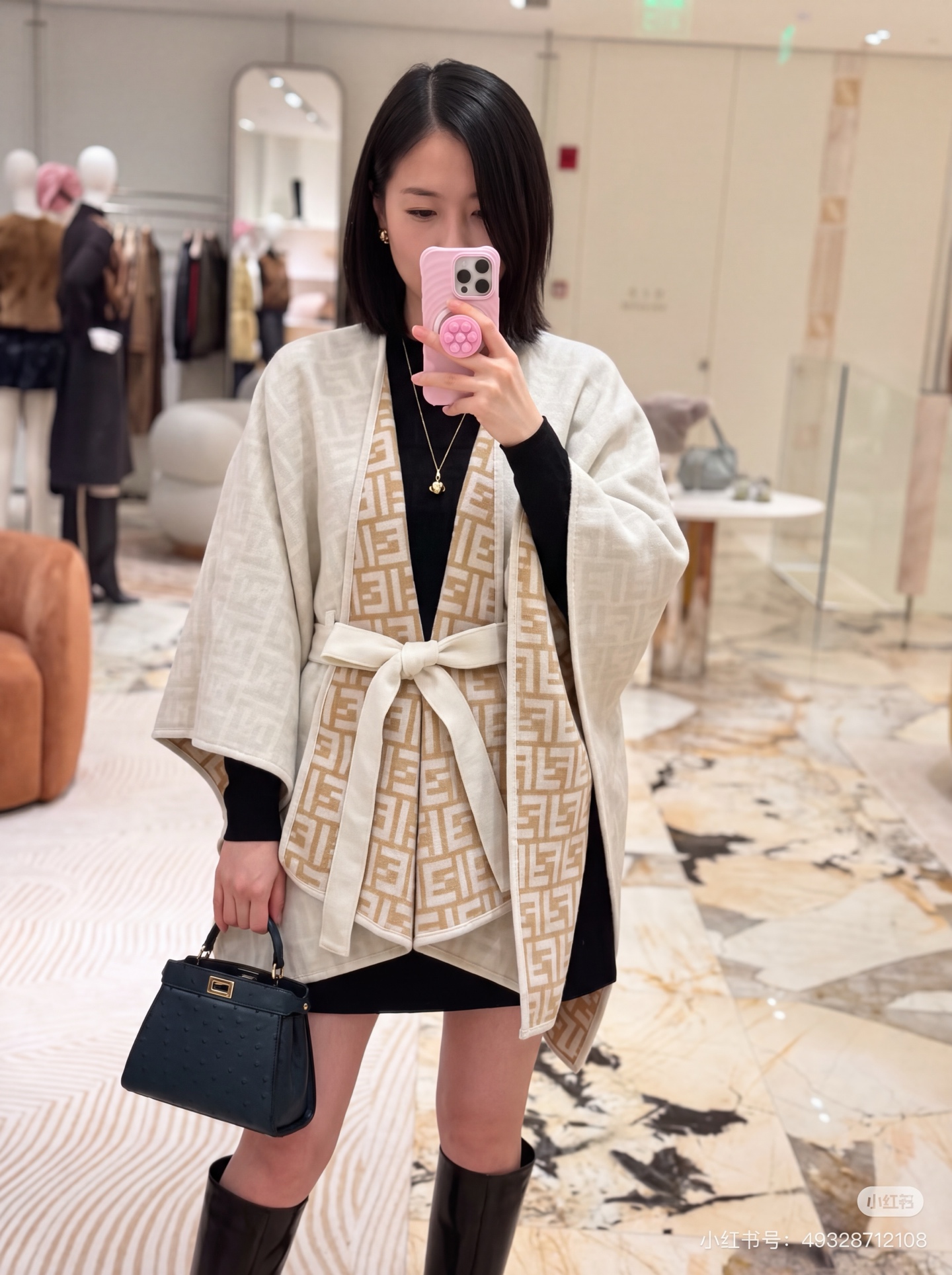 Fen 26fw wool shawls