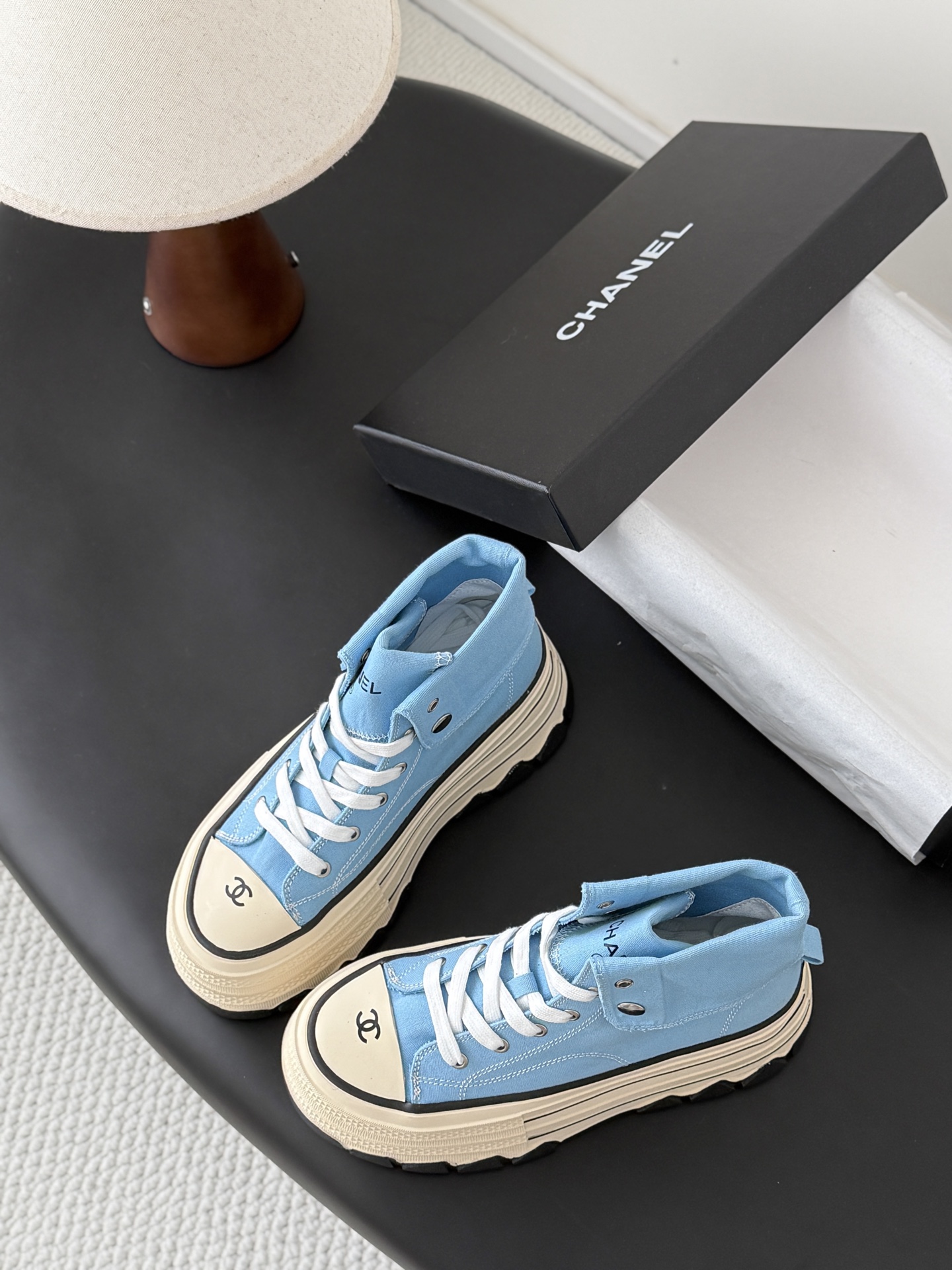 Chan 26ss thick canvas shoes