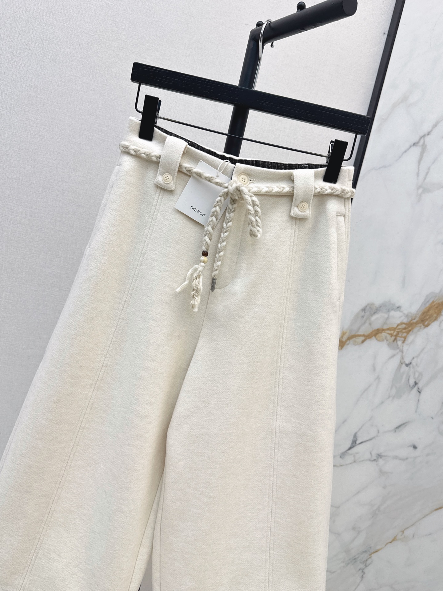 Row 26fw cropped wide-leg pants