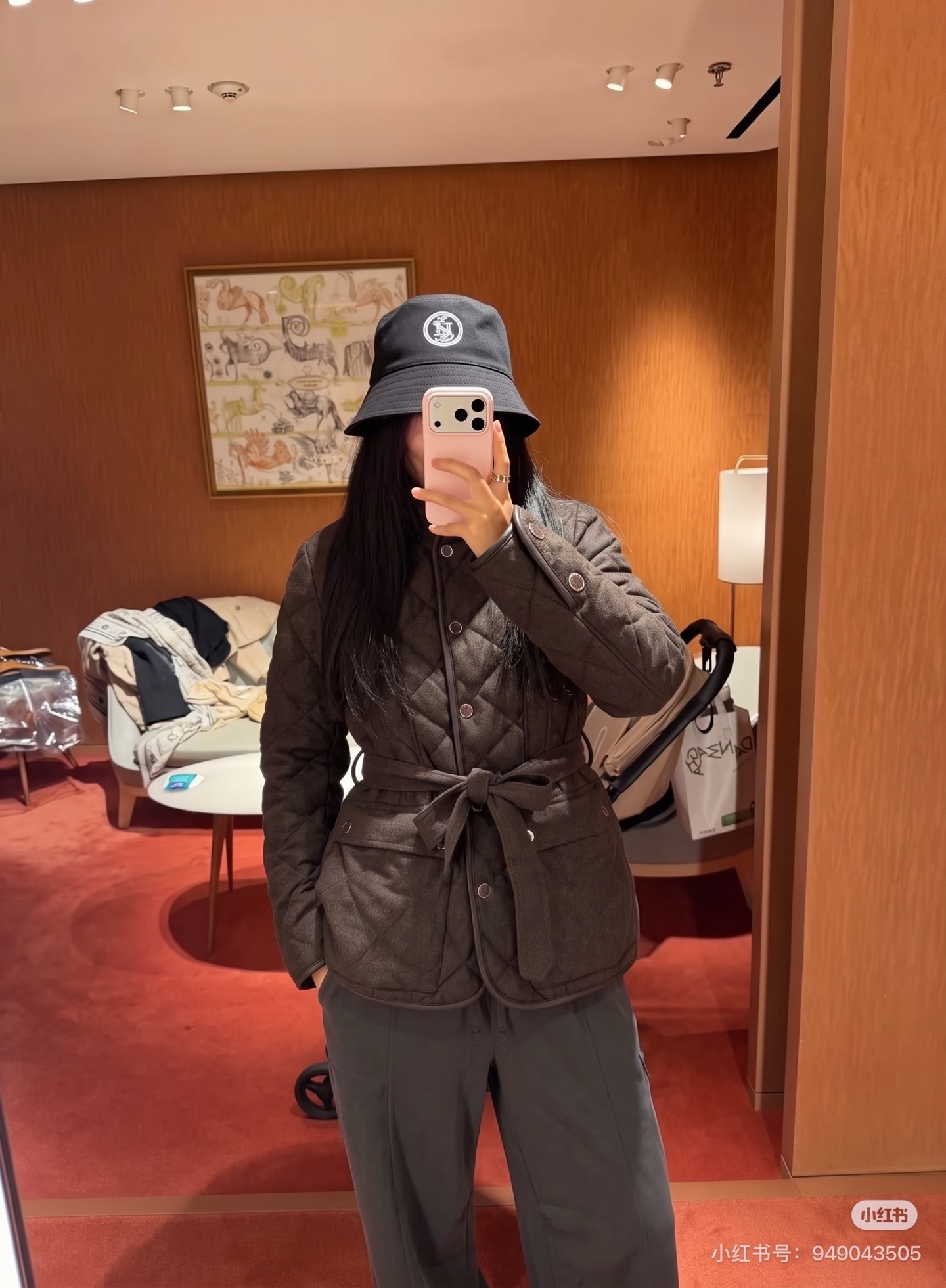 Her 26fw belted down  jacket