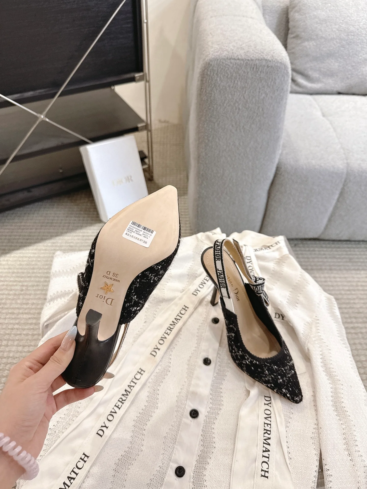 CD 25fw slingback heels
