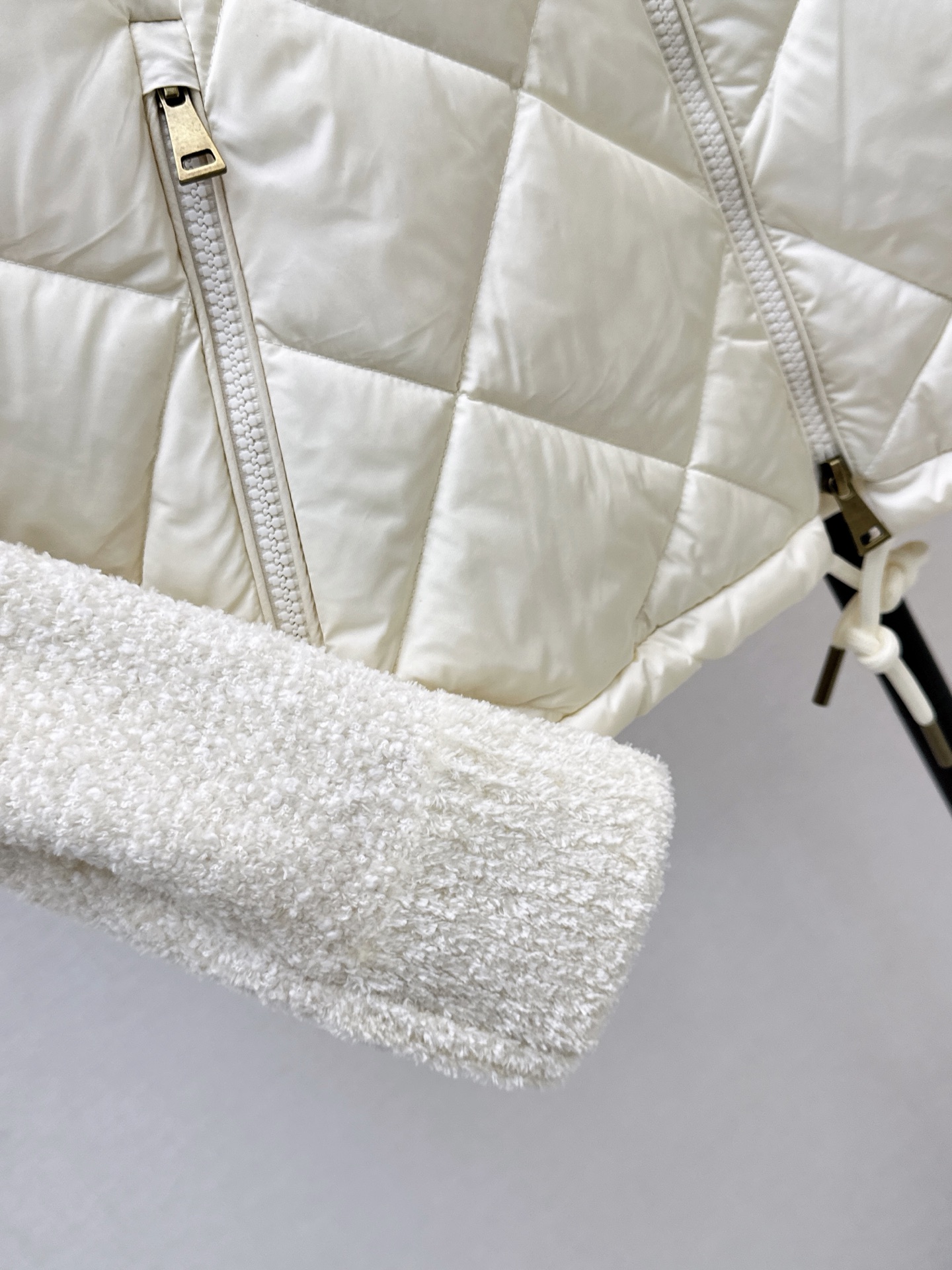 Monc 26fw knit contract down jacket