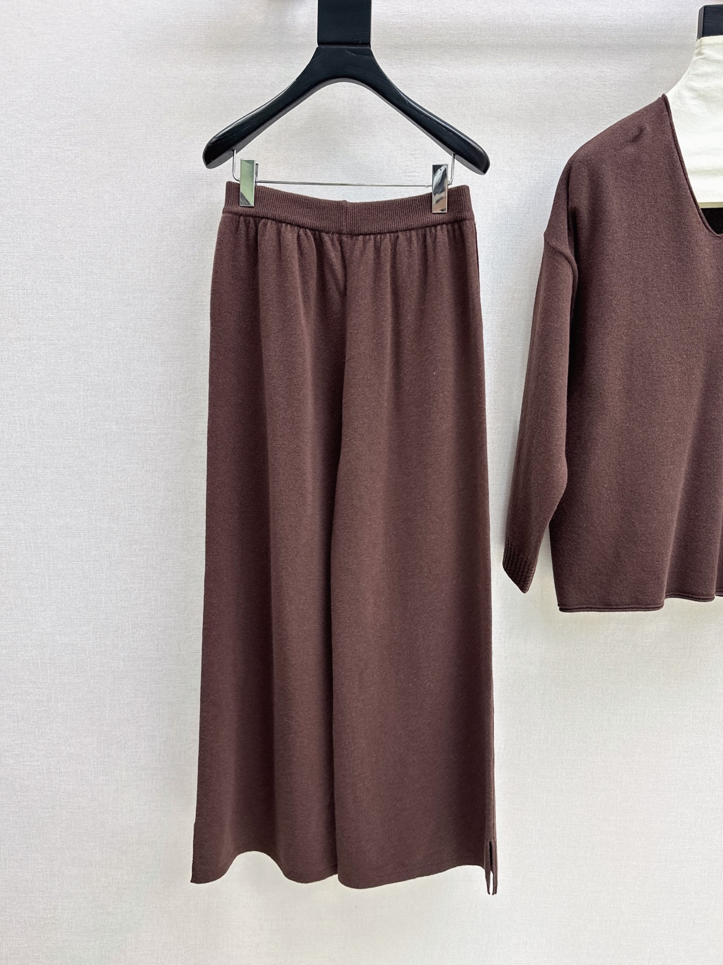 Row 26fw wool sweater pants sets