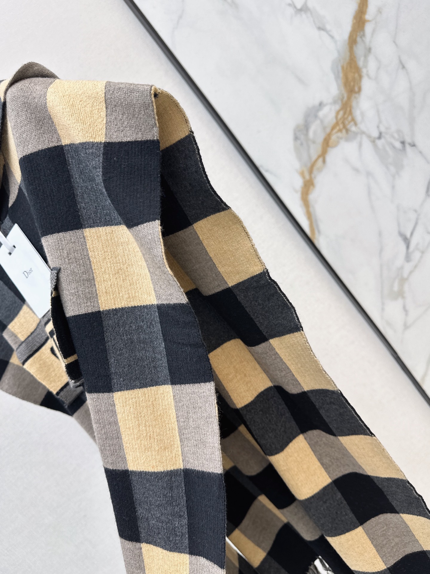 CD 26fw hooded belted cape
