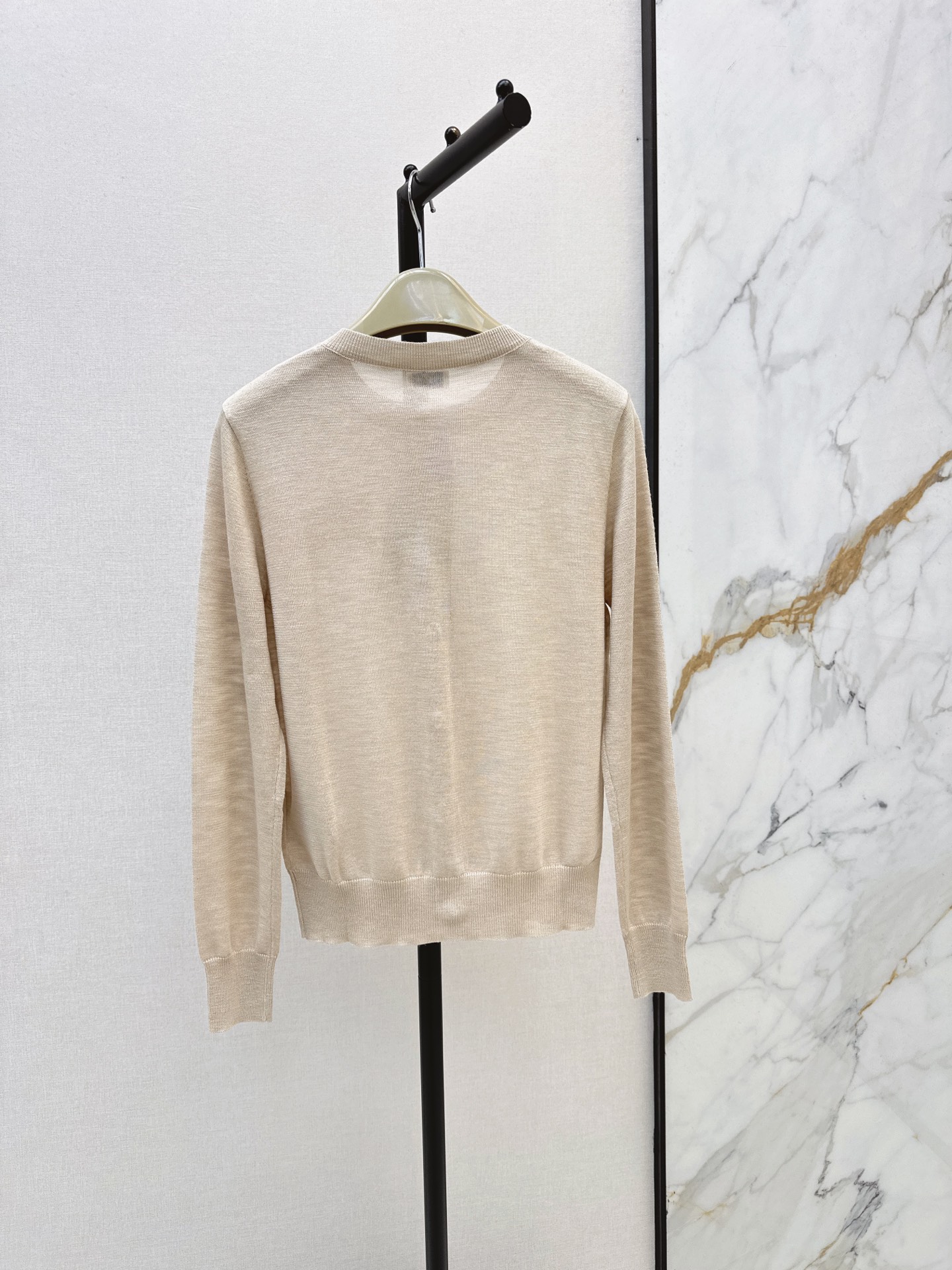 Bur 26fw jacquard knit cardigan