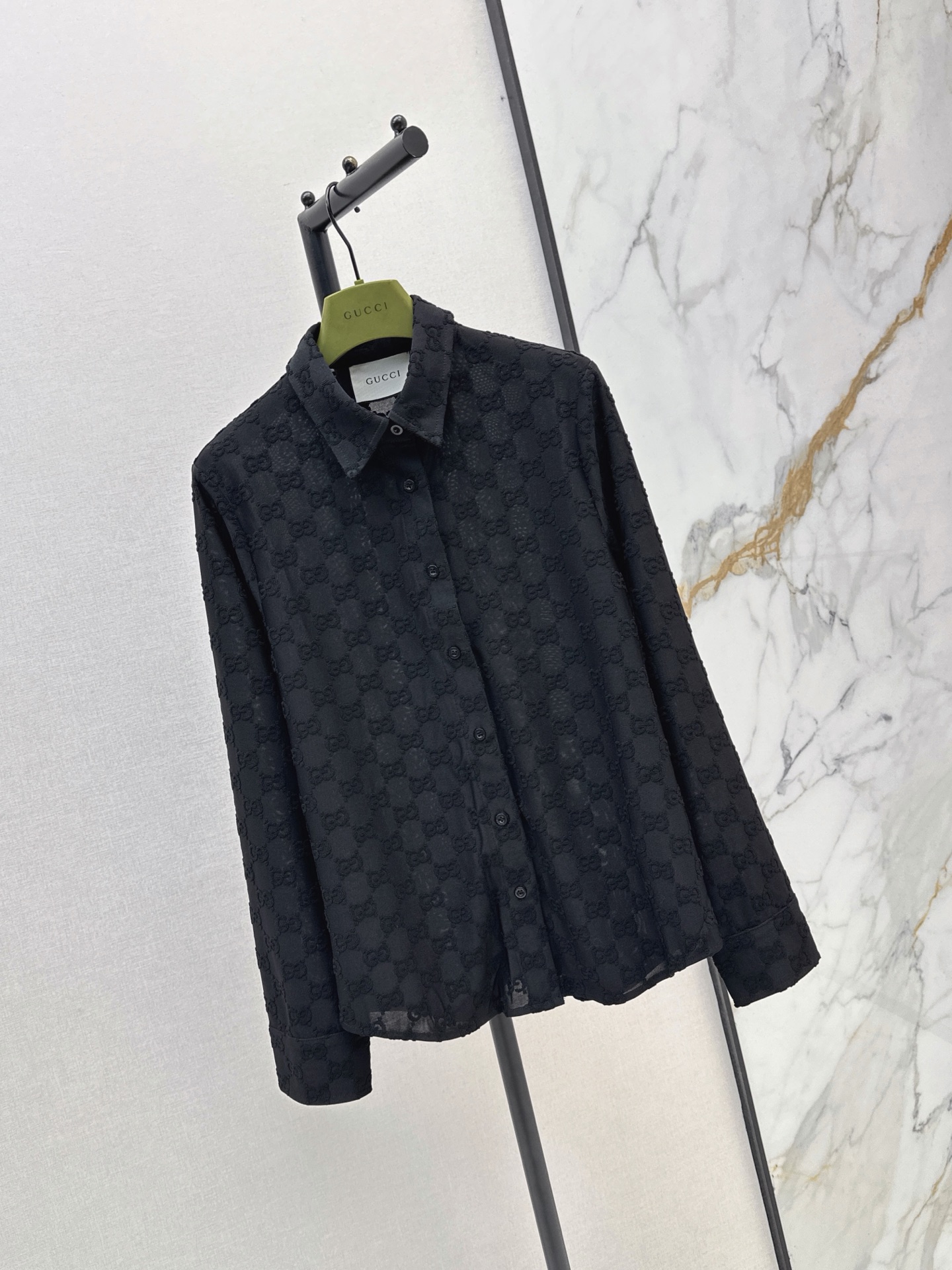 Guc 26ss lace shirt