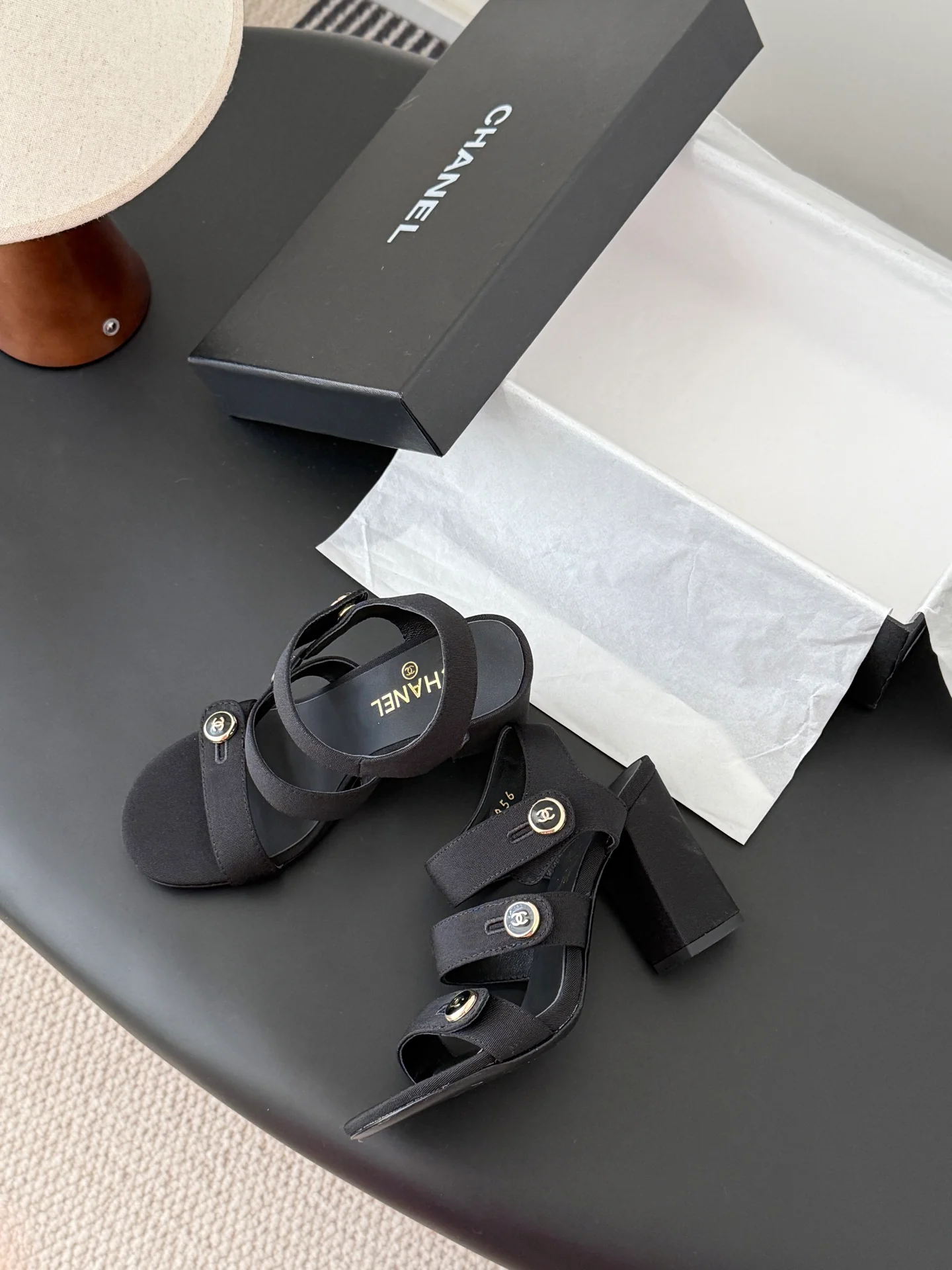 Chan high*heeled sandals