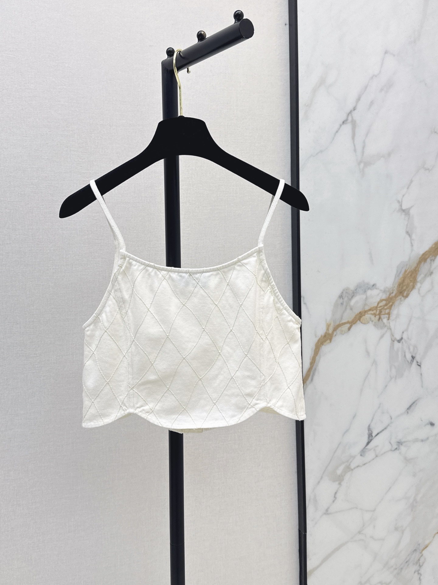 Chan 26fw denim camisole