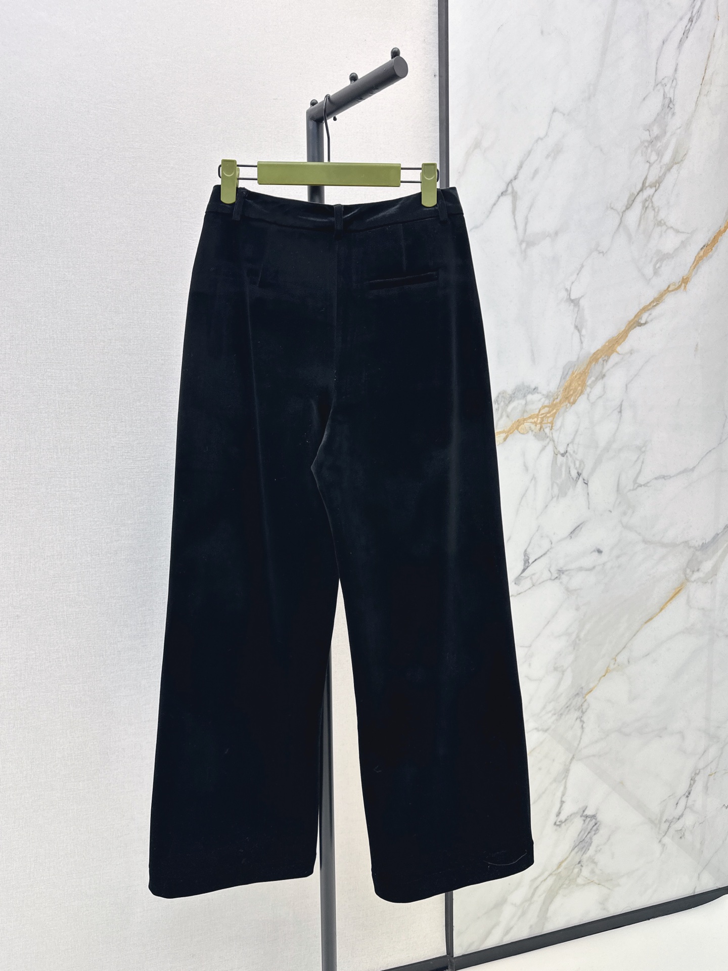 Guc 26fw velvet wide leg pants
