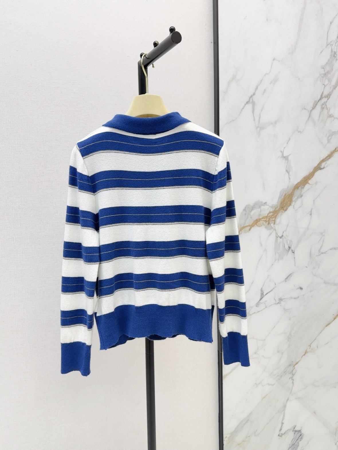 Miu 26fw stripe knit sweater