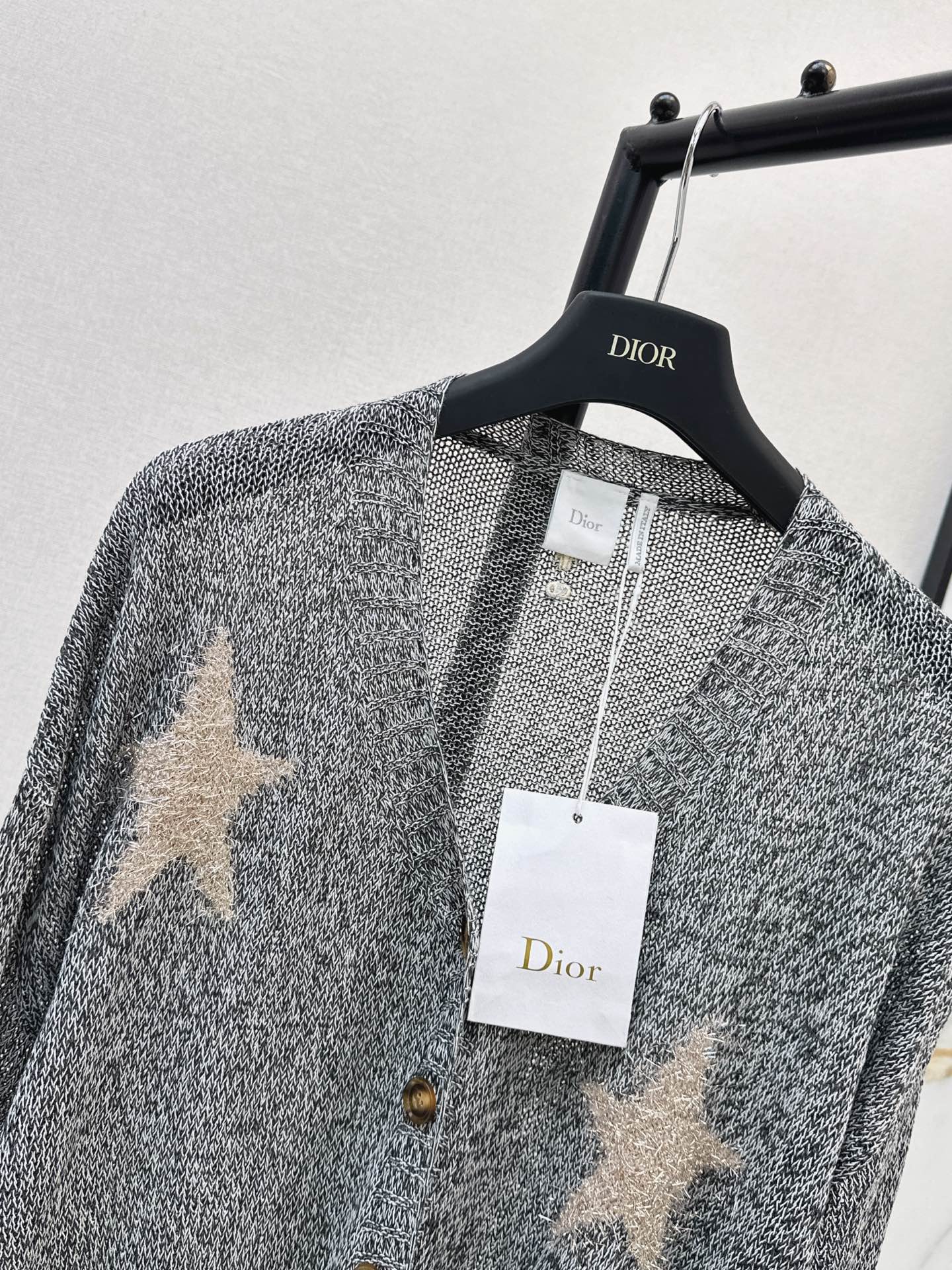CD 26fw jacquard knit cardigan