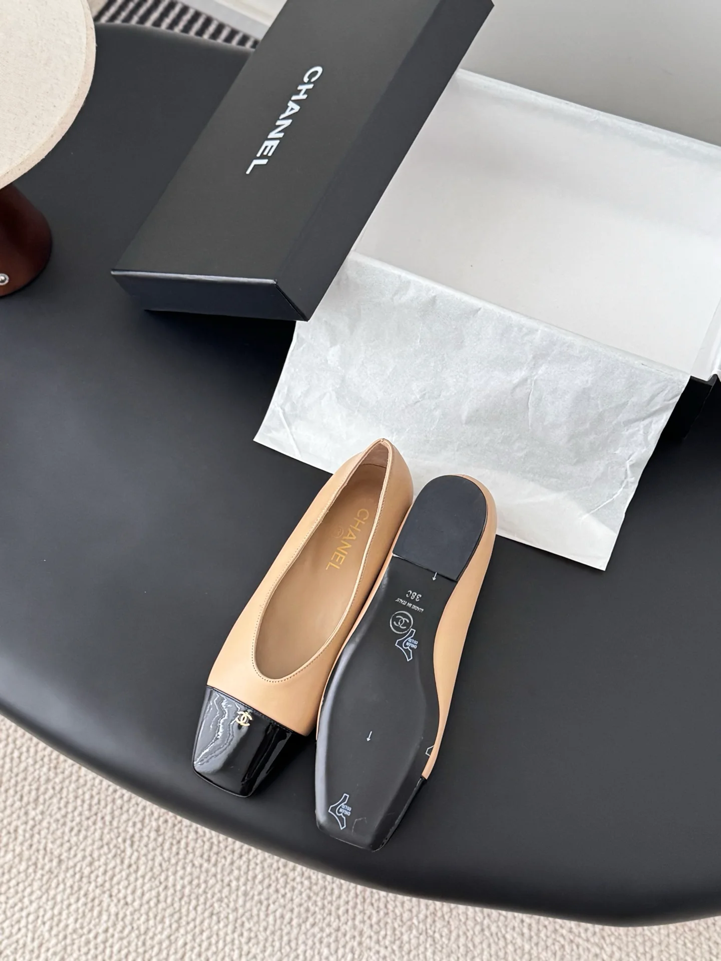 Chan 25fw mary jane flats