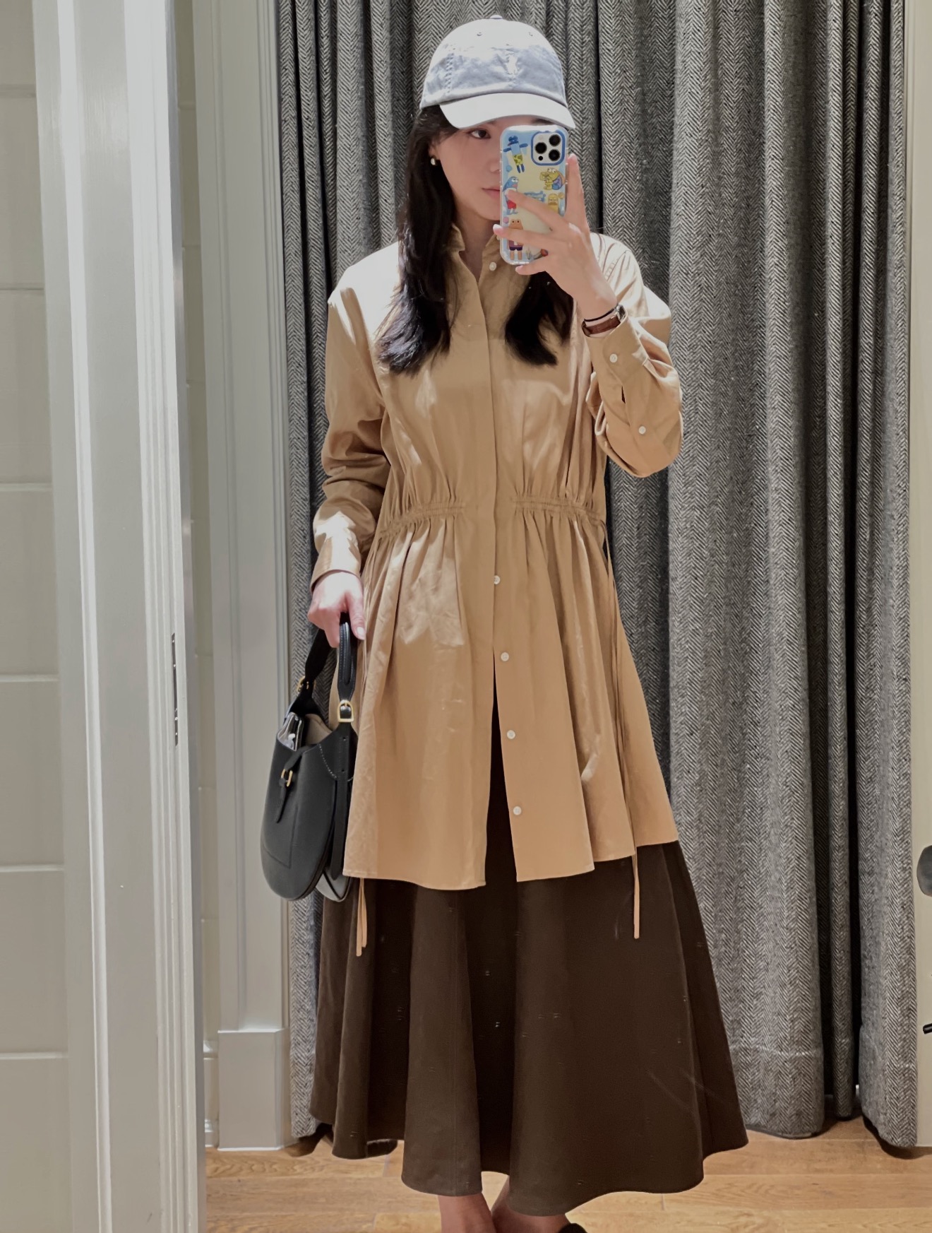 Ralp 26fw drawstring shirt dress