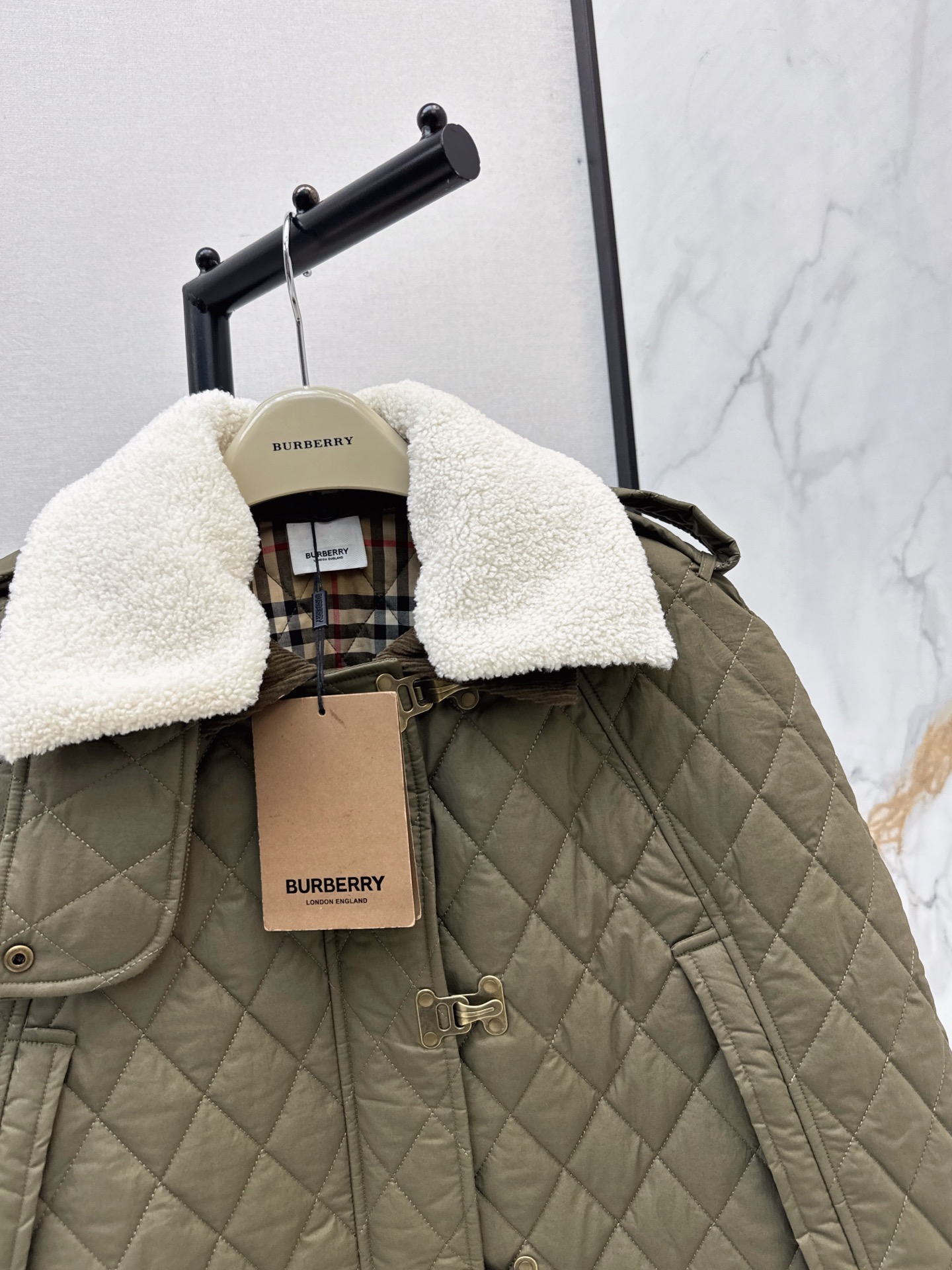 Bur 26fw cape padded jacket