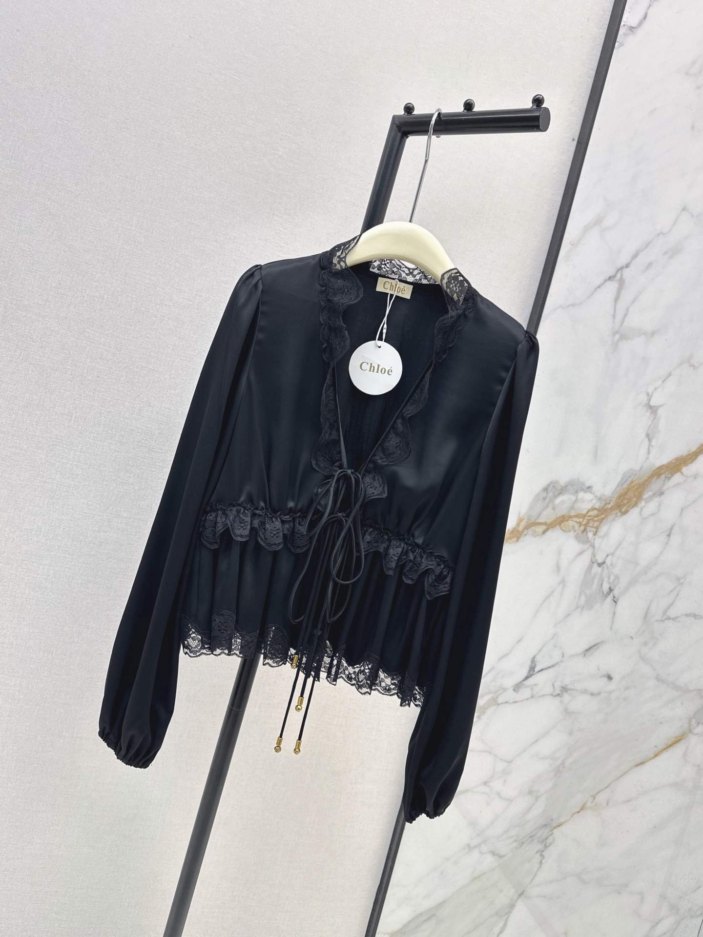Chol 26fw lace cardigan