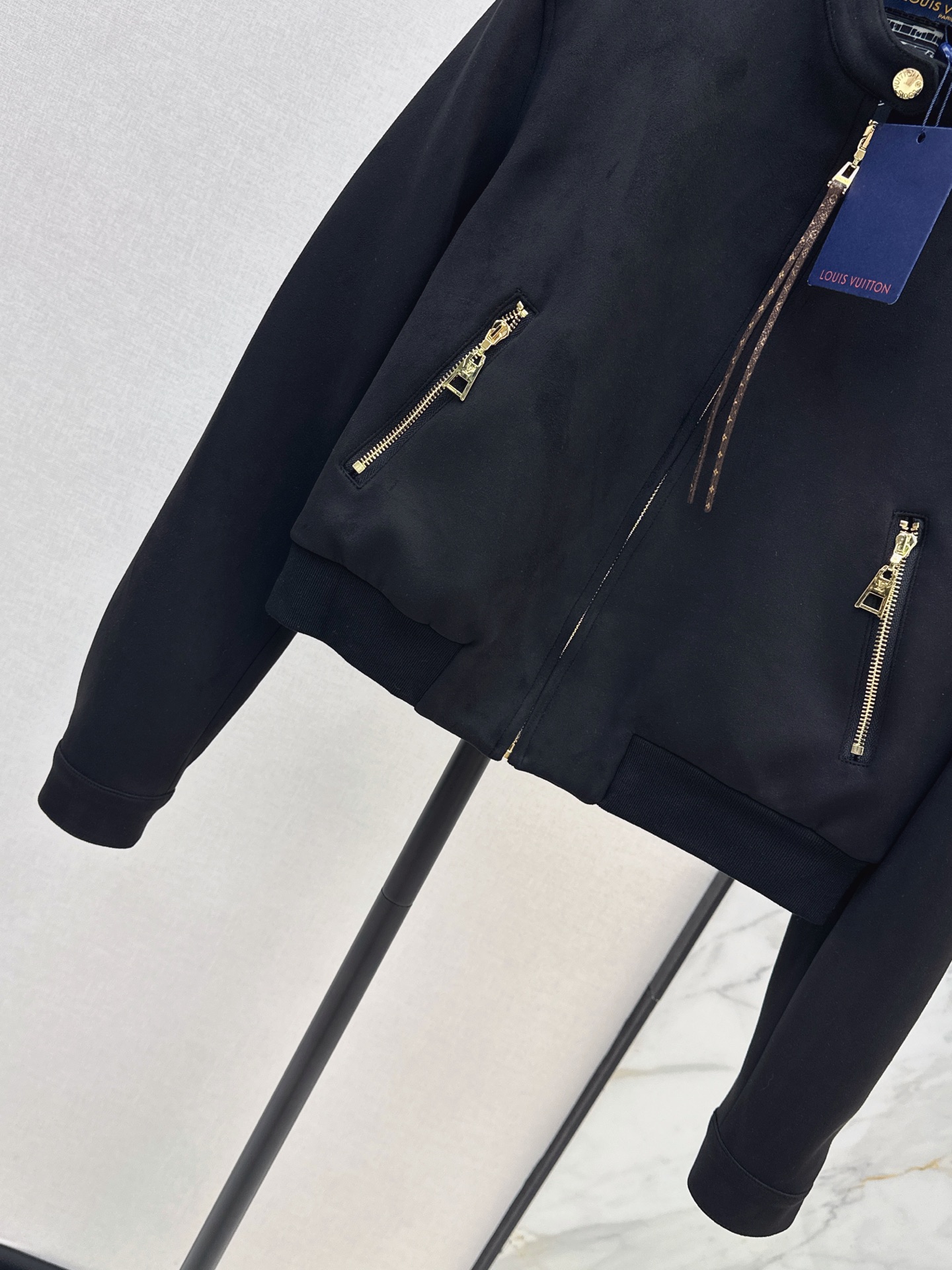 Loui 26fw suede fleece jacket