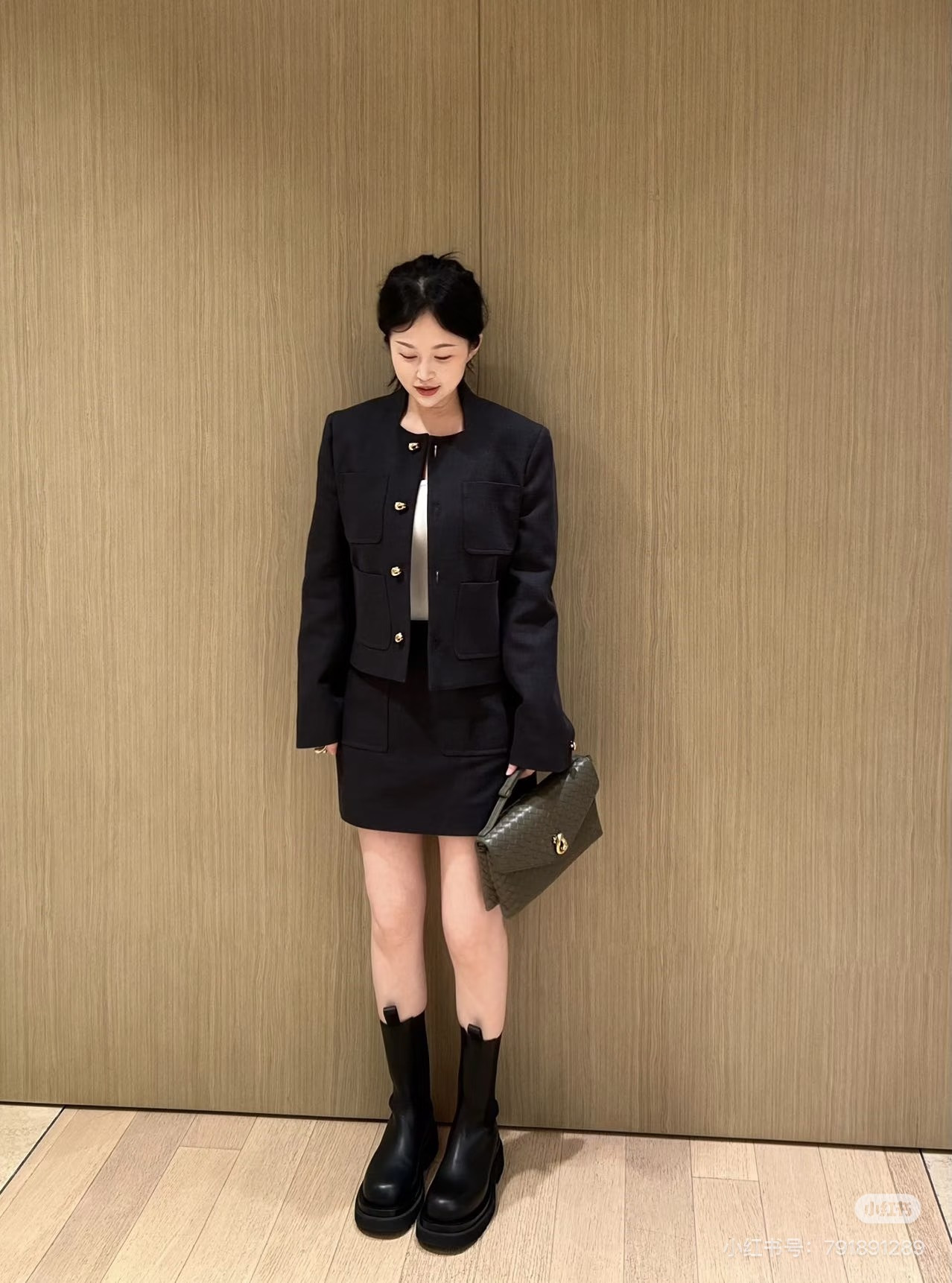 Bott 26fw A-line skirt