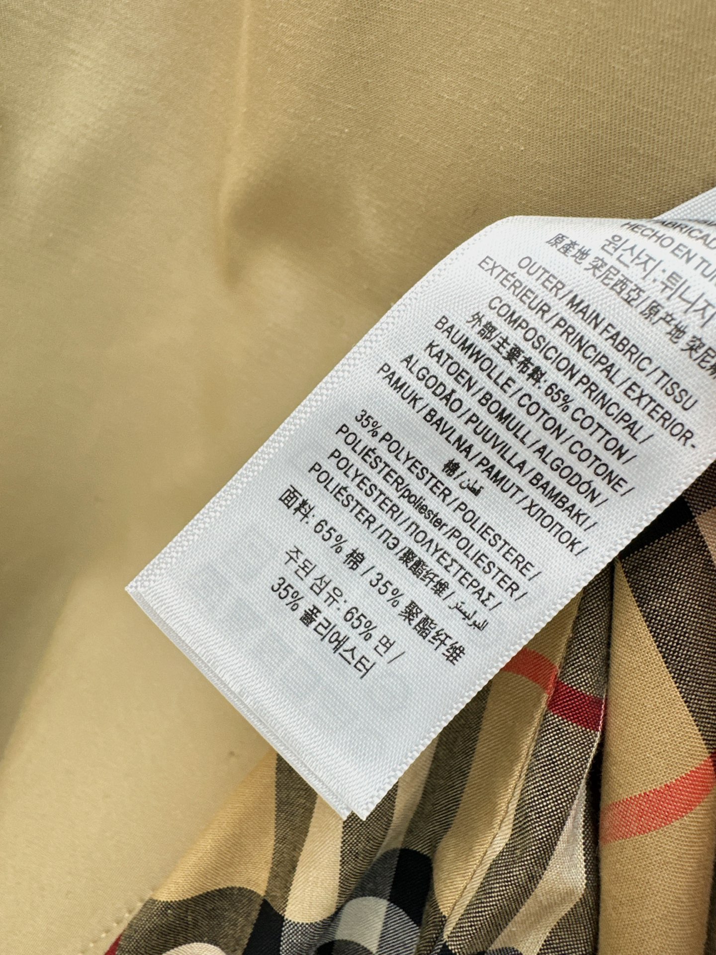 Bur 26fw cropped trench coats