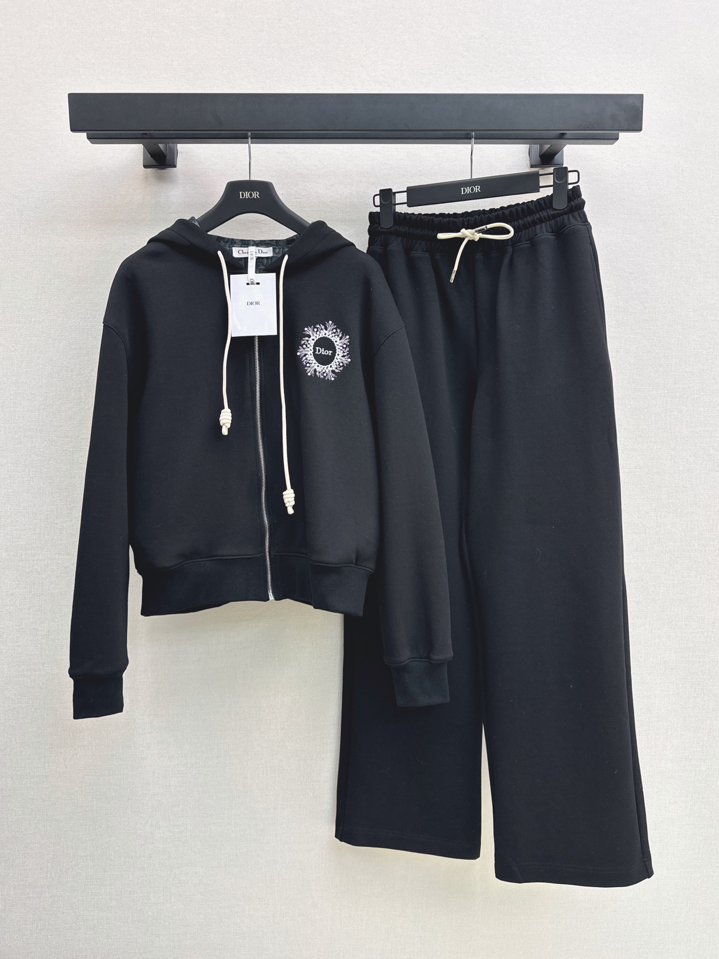 CD 26fw embroidery casual jacket pants sets