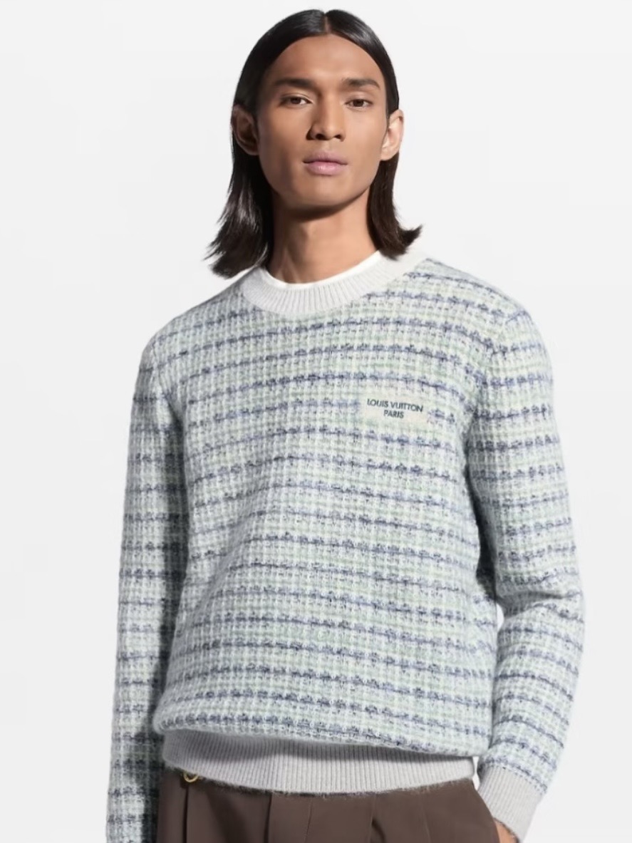 Loui 26fw hacquard knitwear