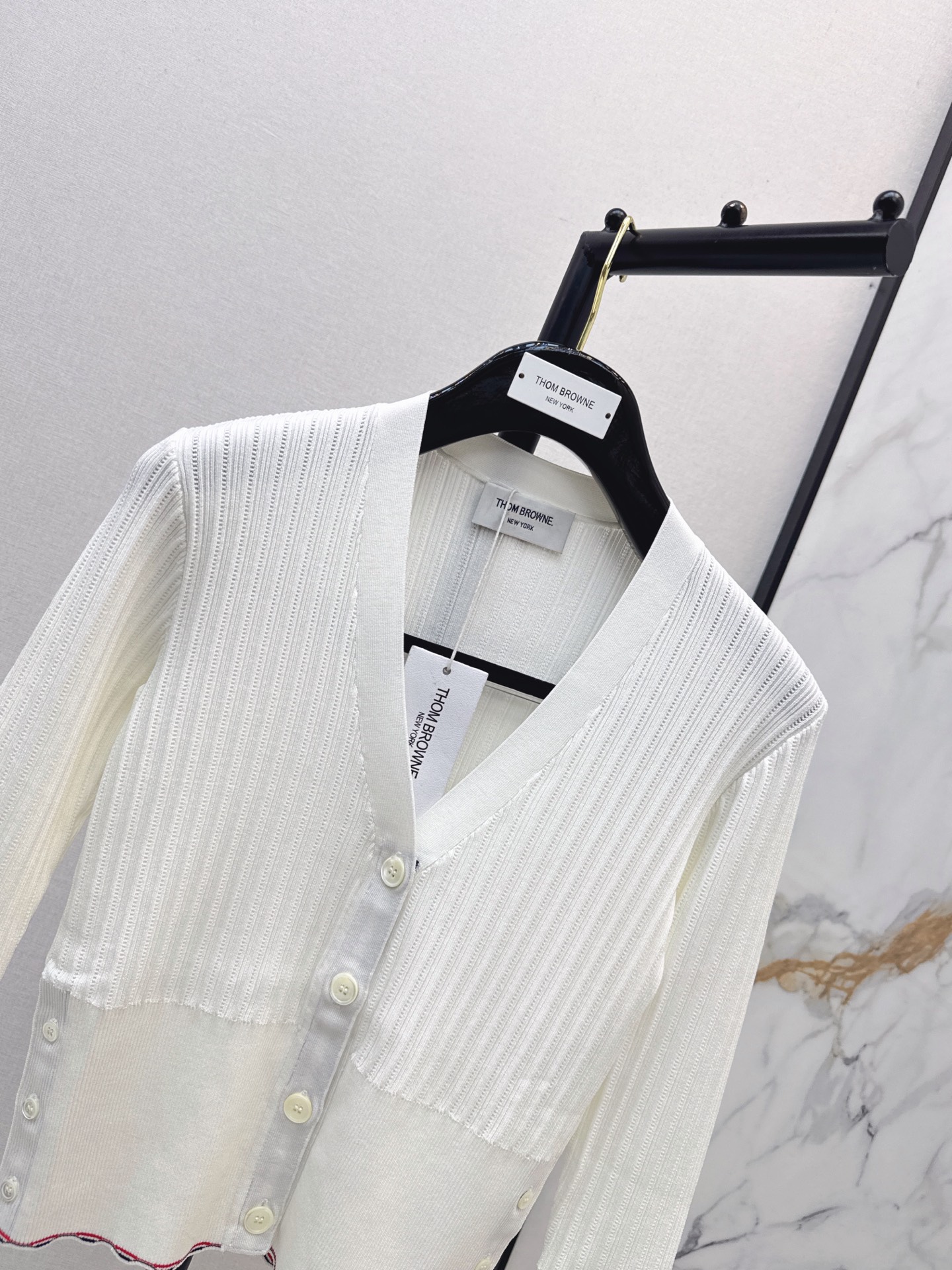 Thom 26fw cropped cardigan