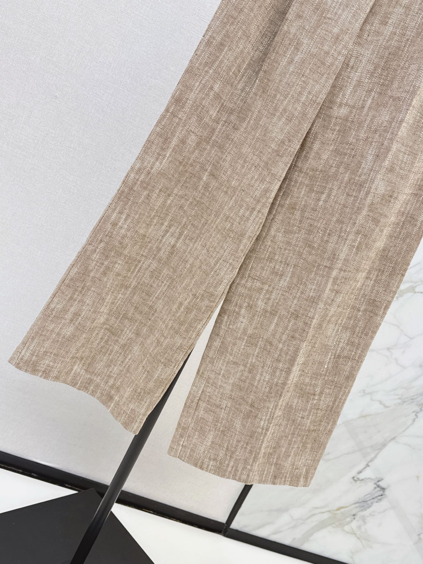 Brun 26fw linen suit pants