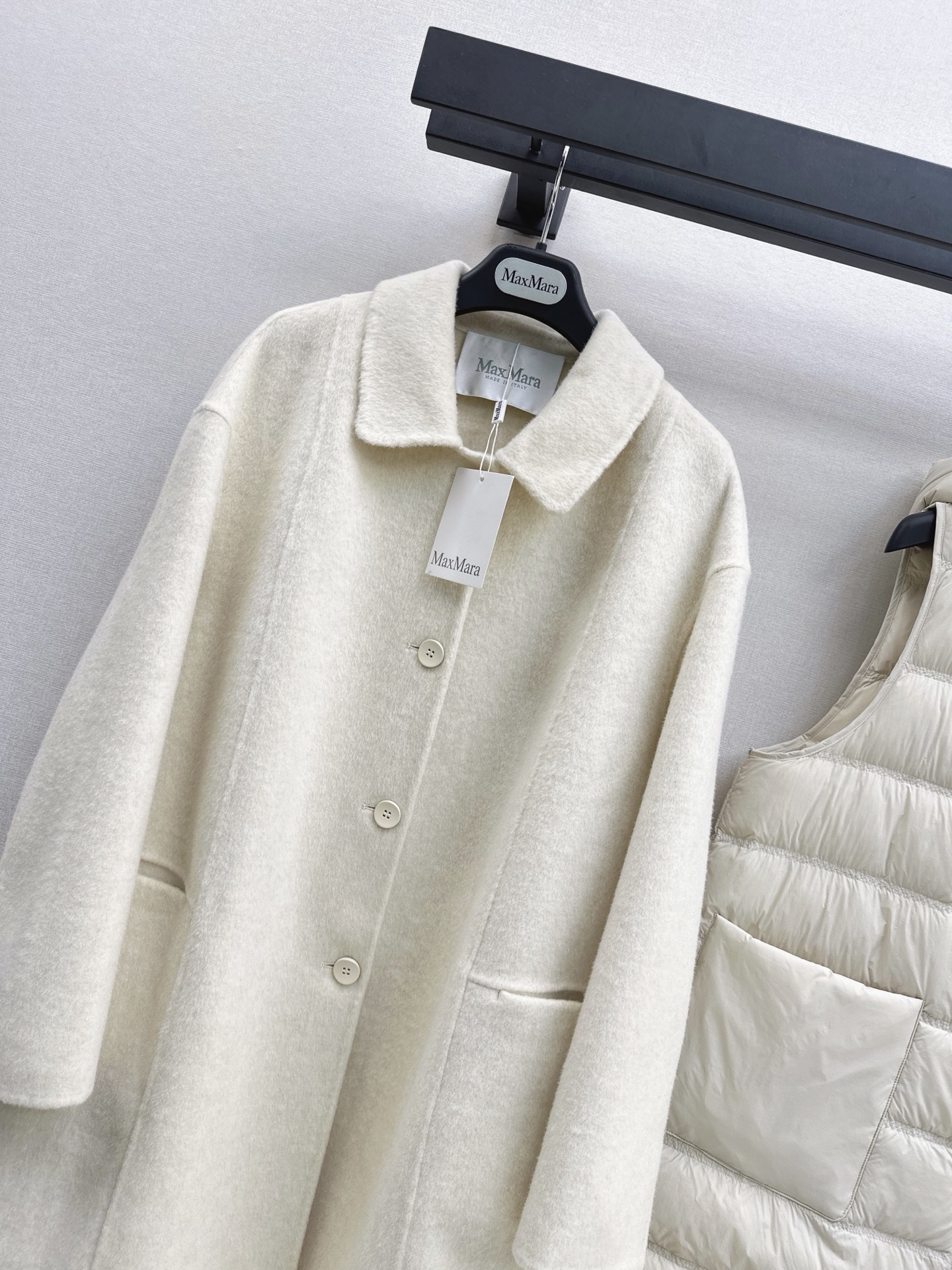 Max 26fw down vest woolen overcoats sets