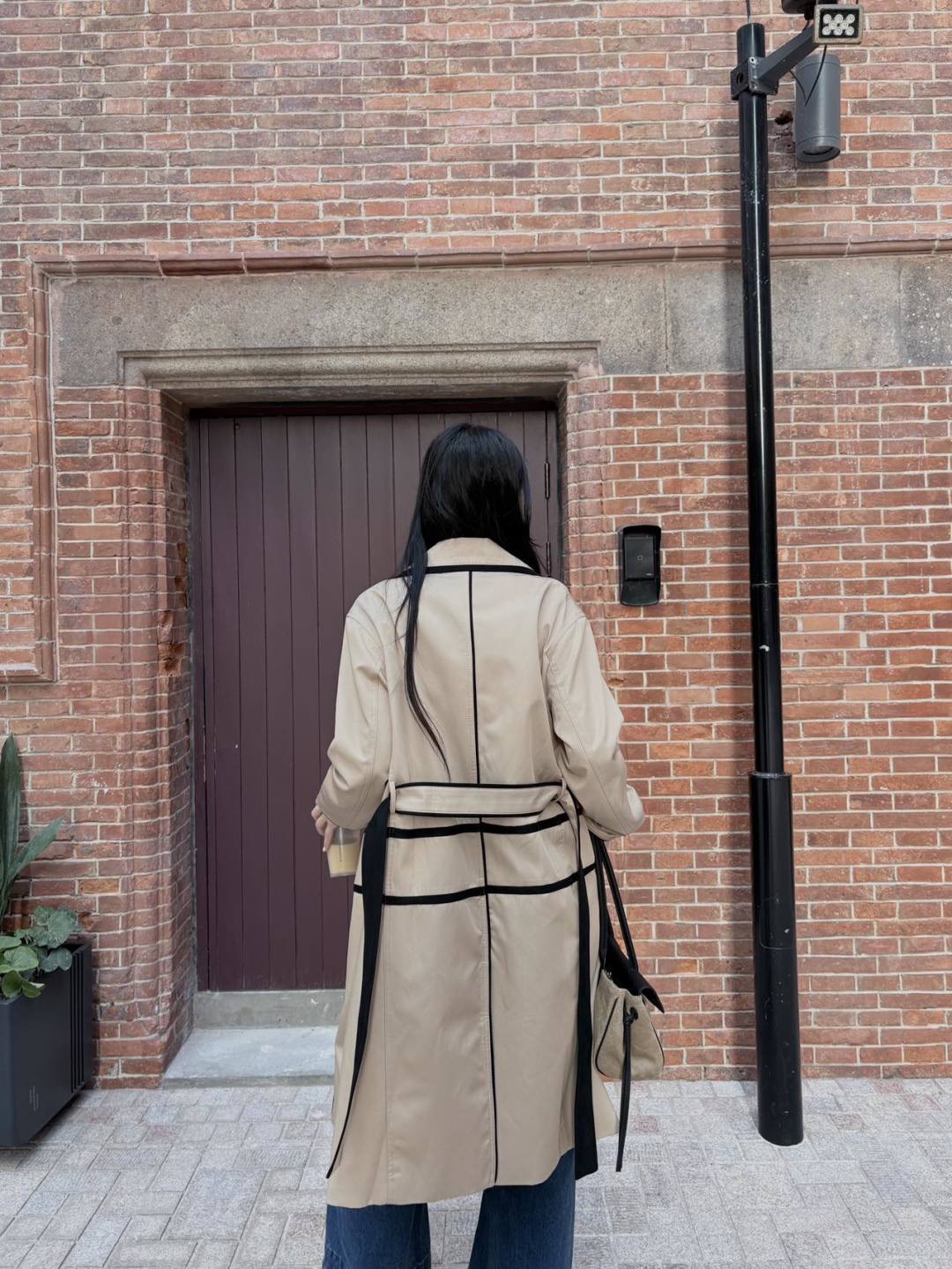 Chan 26fw belted trench coats