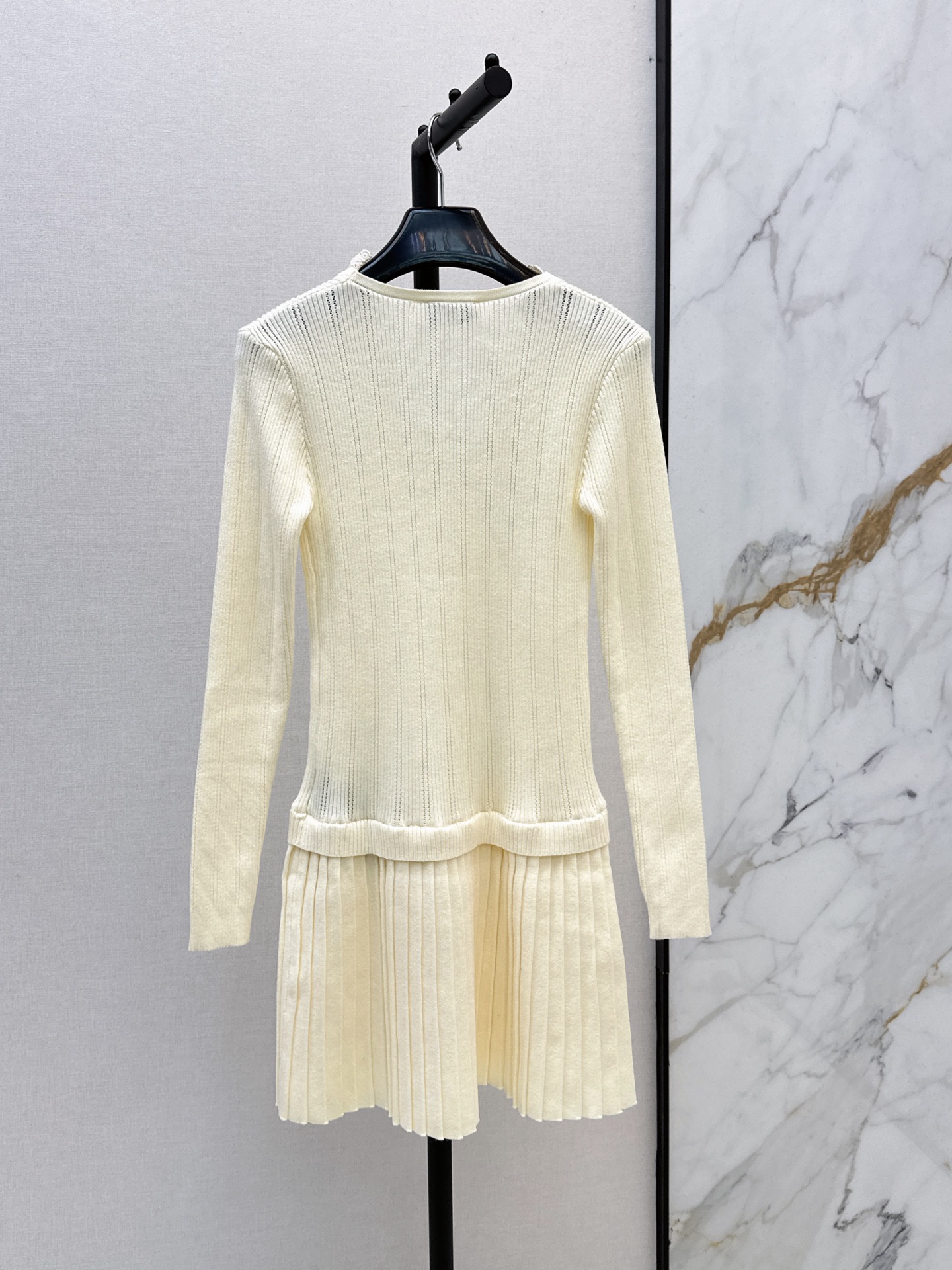 Sain 26fw ribbon knit dress