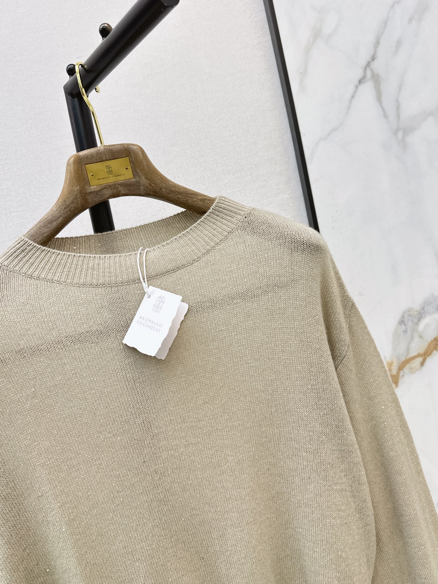 Brun 26fw sequin knitwear