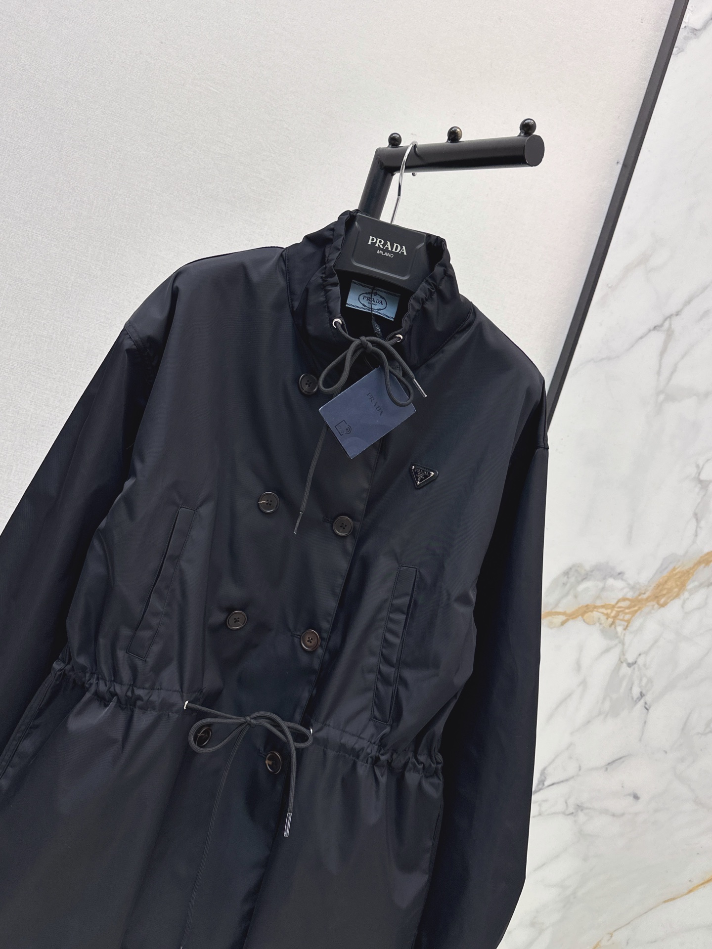 Pra 26fw  drawstring trench coats