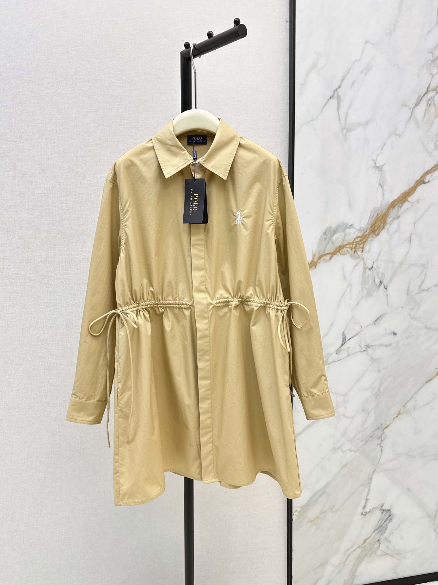 Ralp 26fw drawstring shirt dress