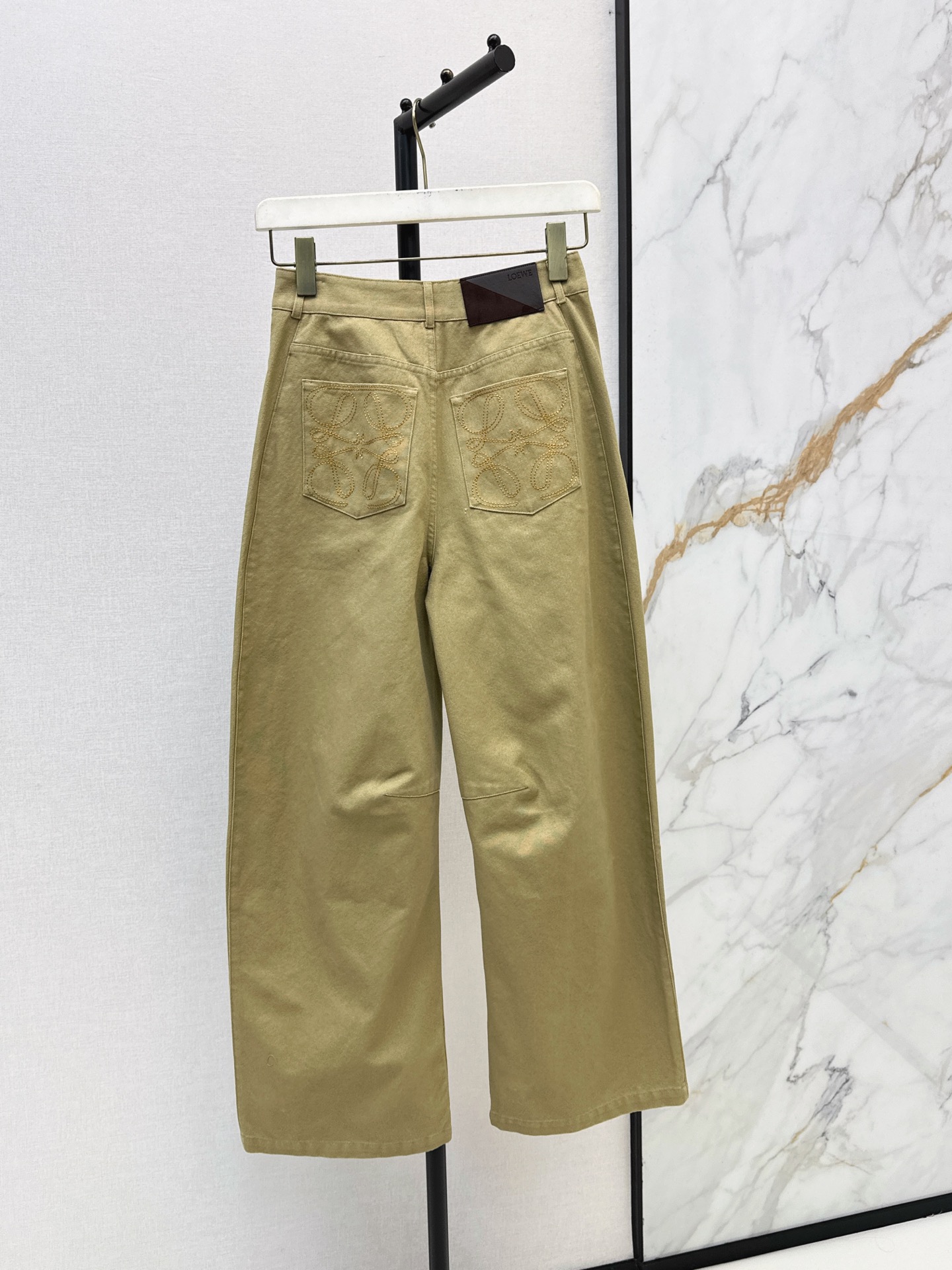 Loe 26fw straight-leg pants