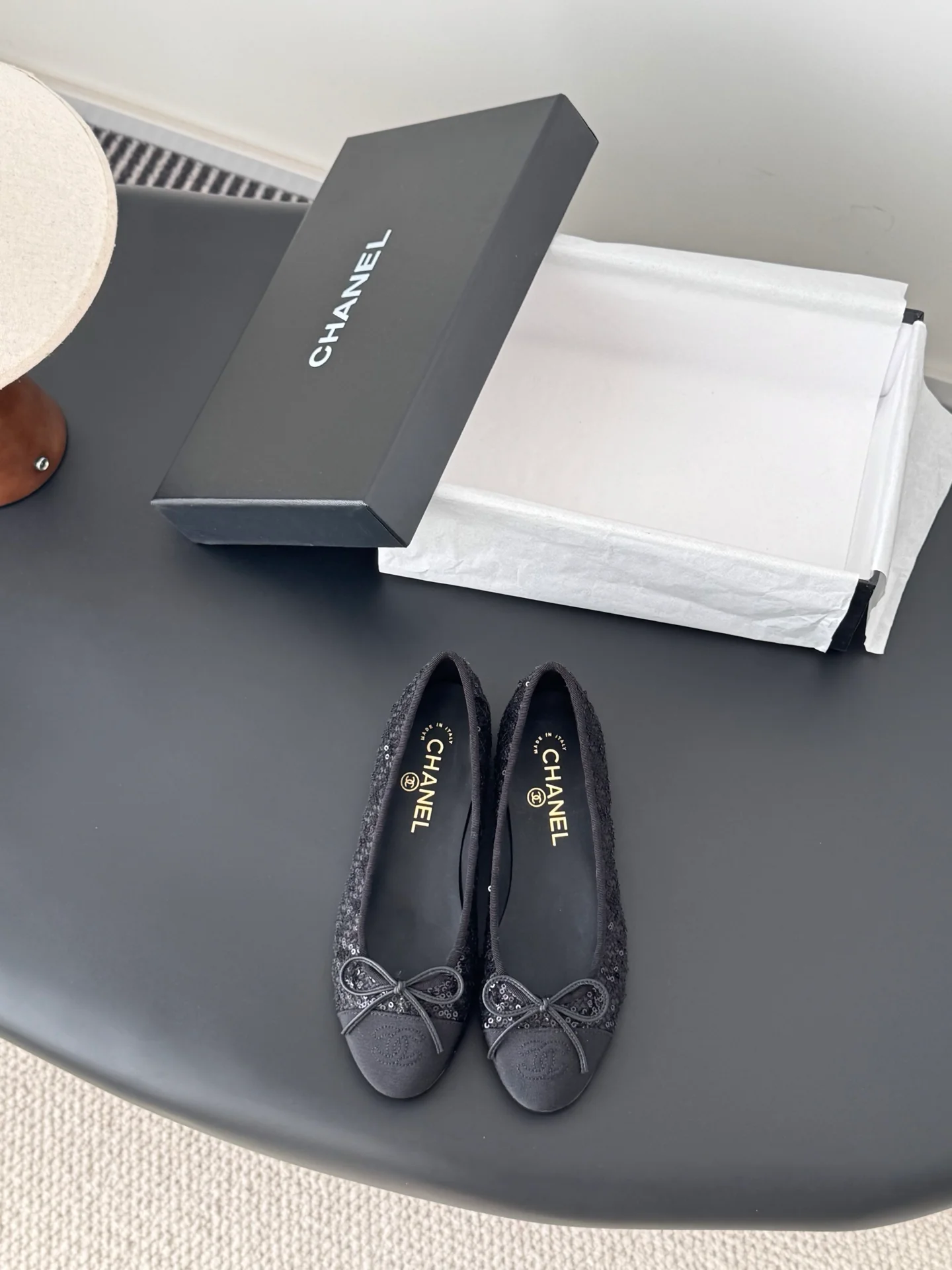 Chan 26ss ballerina shoes